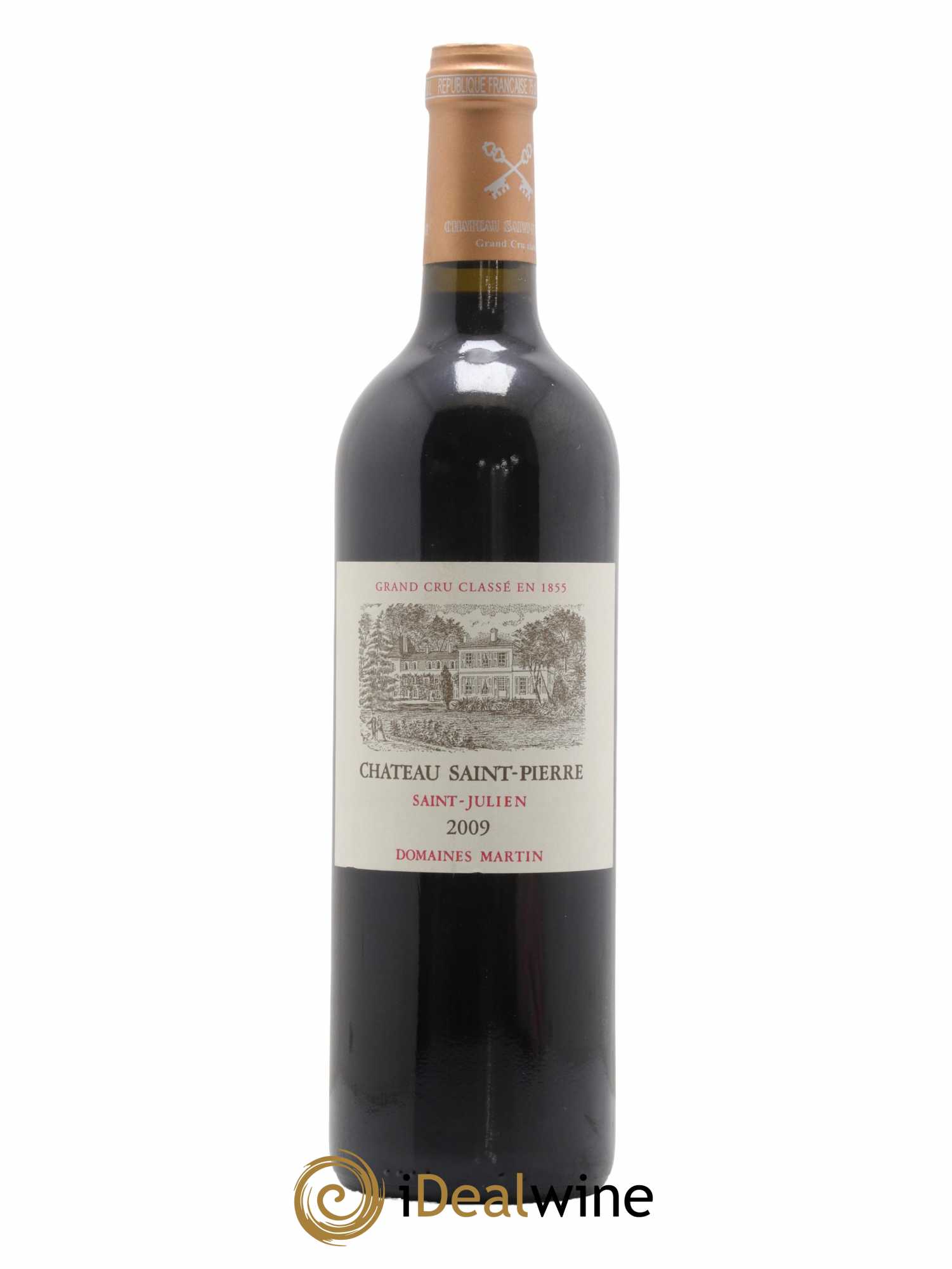 Château Saint-Pierre 4ème Grand Cru Classé 2009 - Lot de 1 bouteille - 0