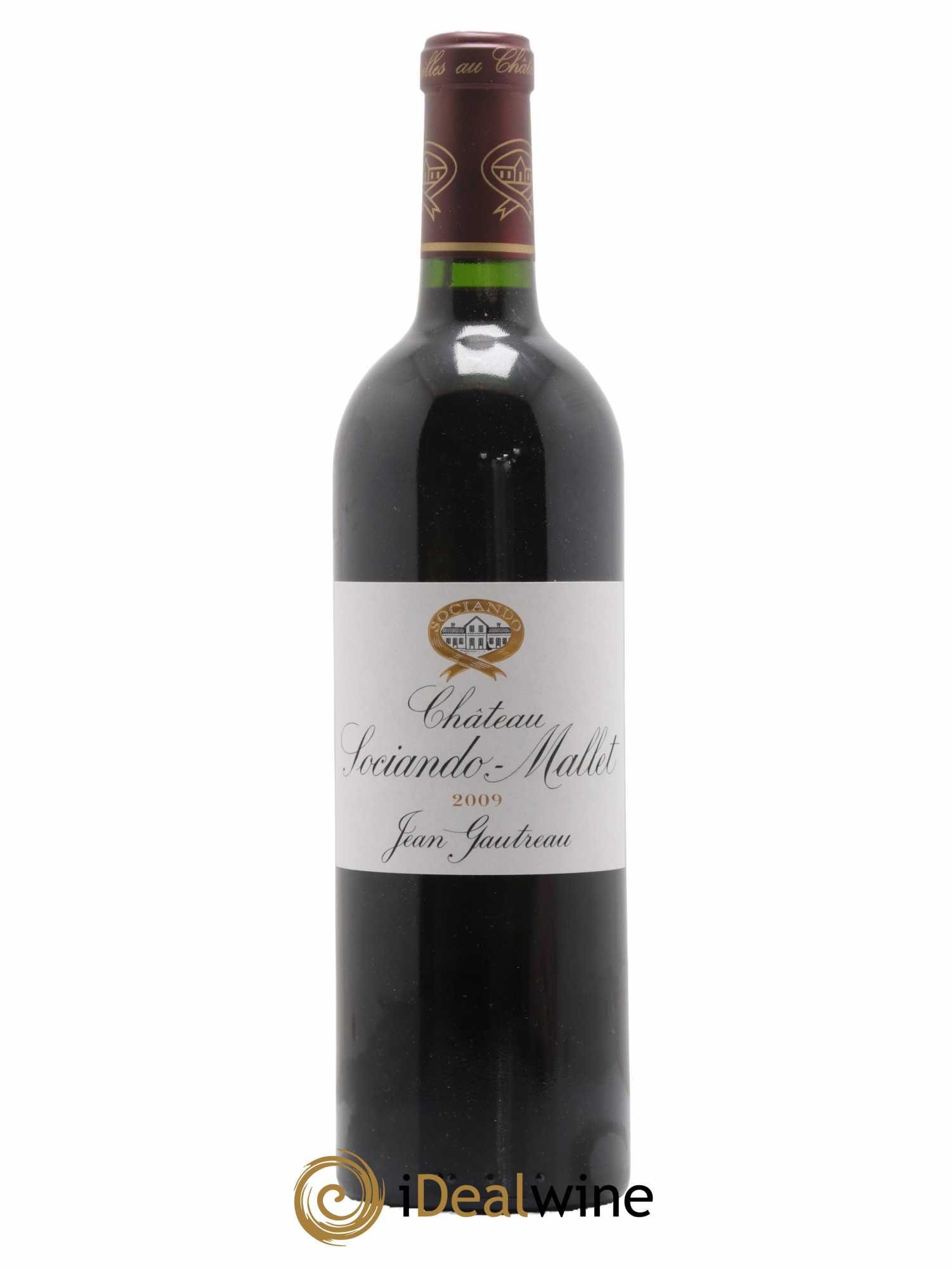 Château Sociando Mallet 2009 - Lot de 1 bouteille - 0