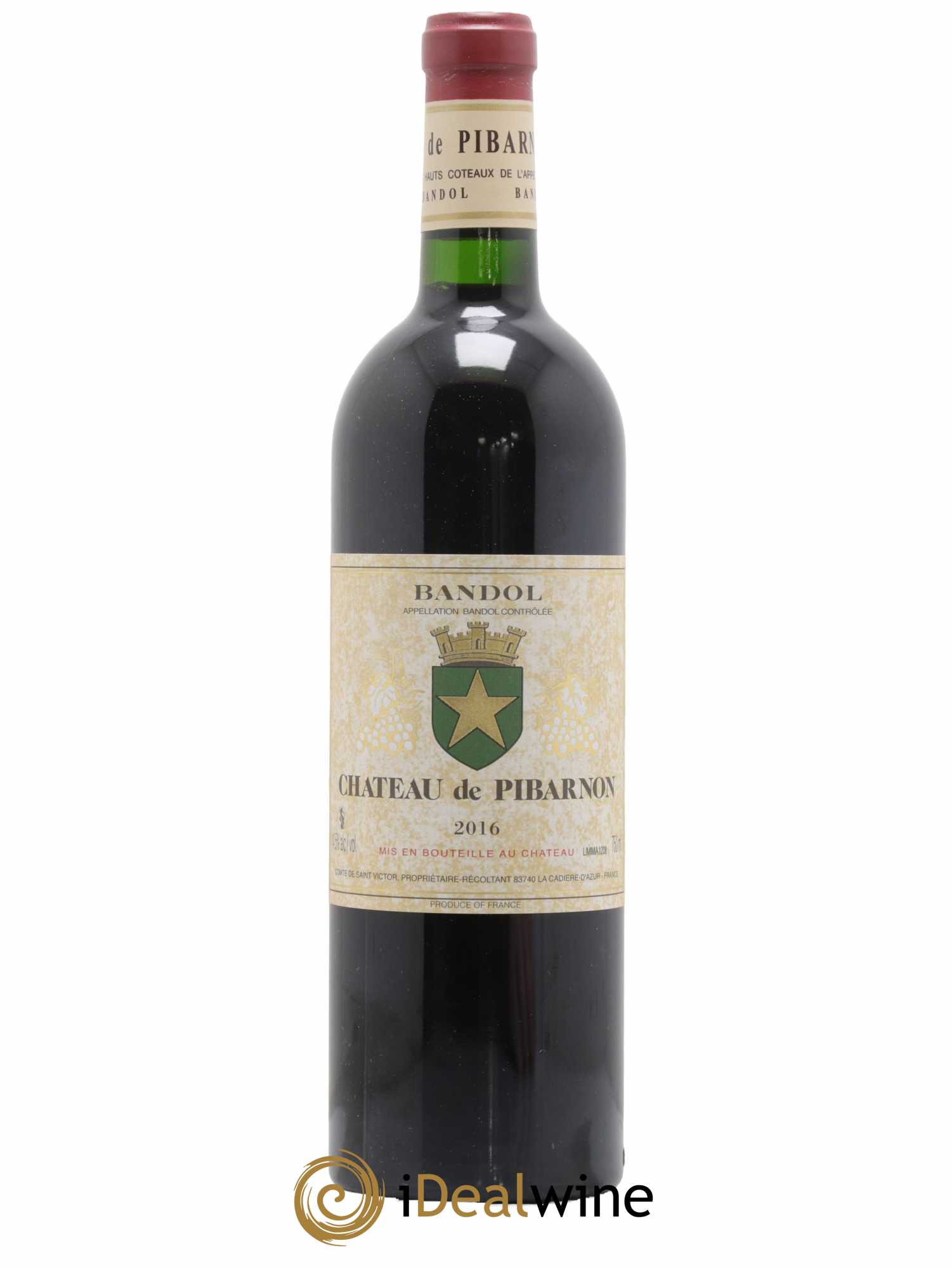 Bandol Château de Pibarnon Comte de Saint-Victor 2016 - Lot de 1 bouteille - 0