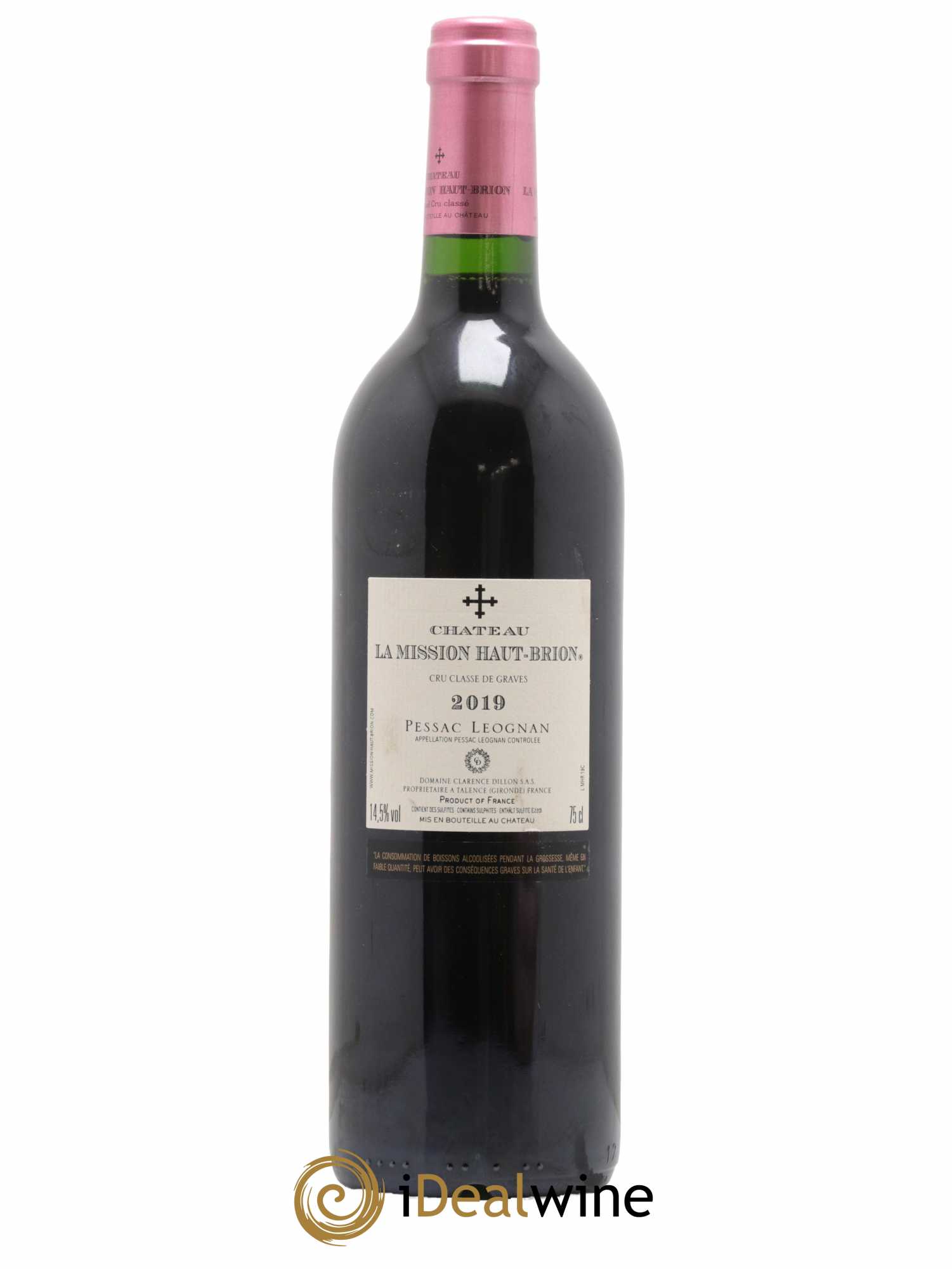 Château la Mission Haut-Brion Cru Classé de Graves 2019 - Lotto di 1 bottiglia - 1
