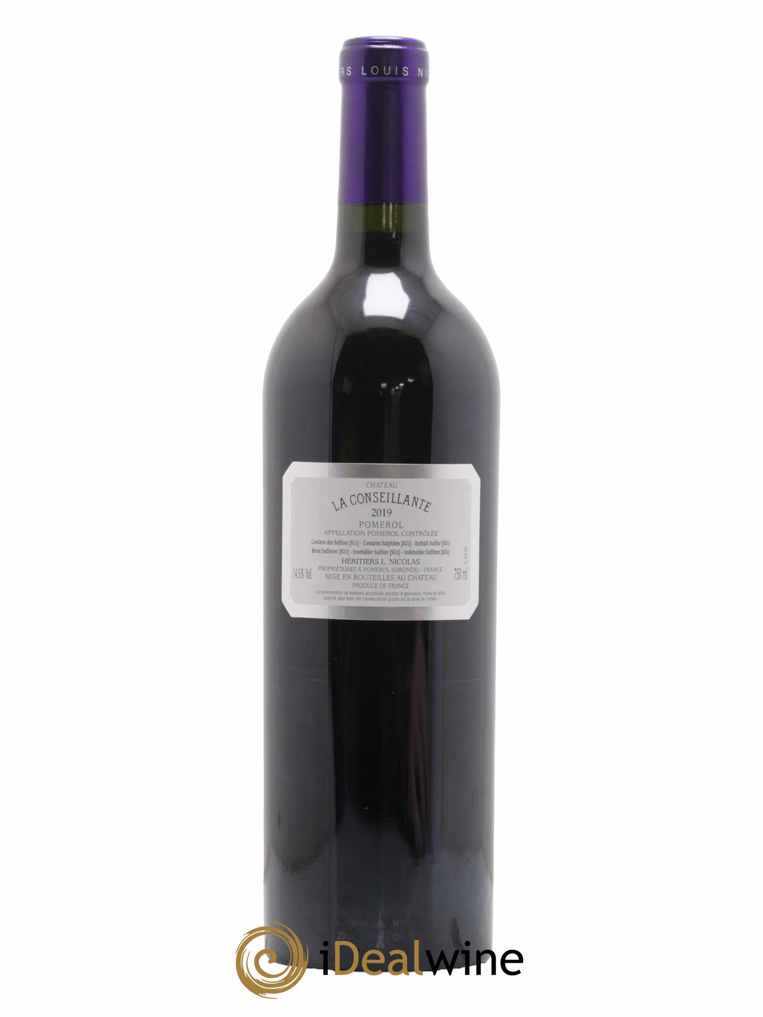 Château la Conseillante 2019 - Lot de 1 bouteille - 1