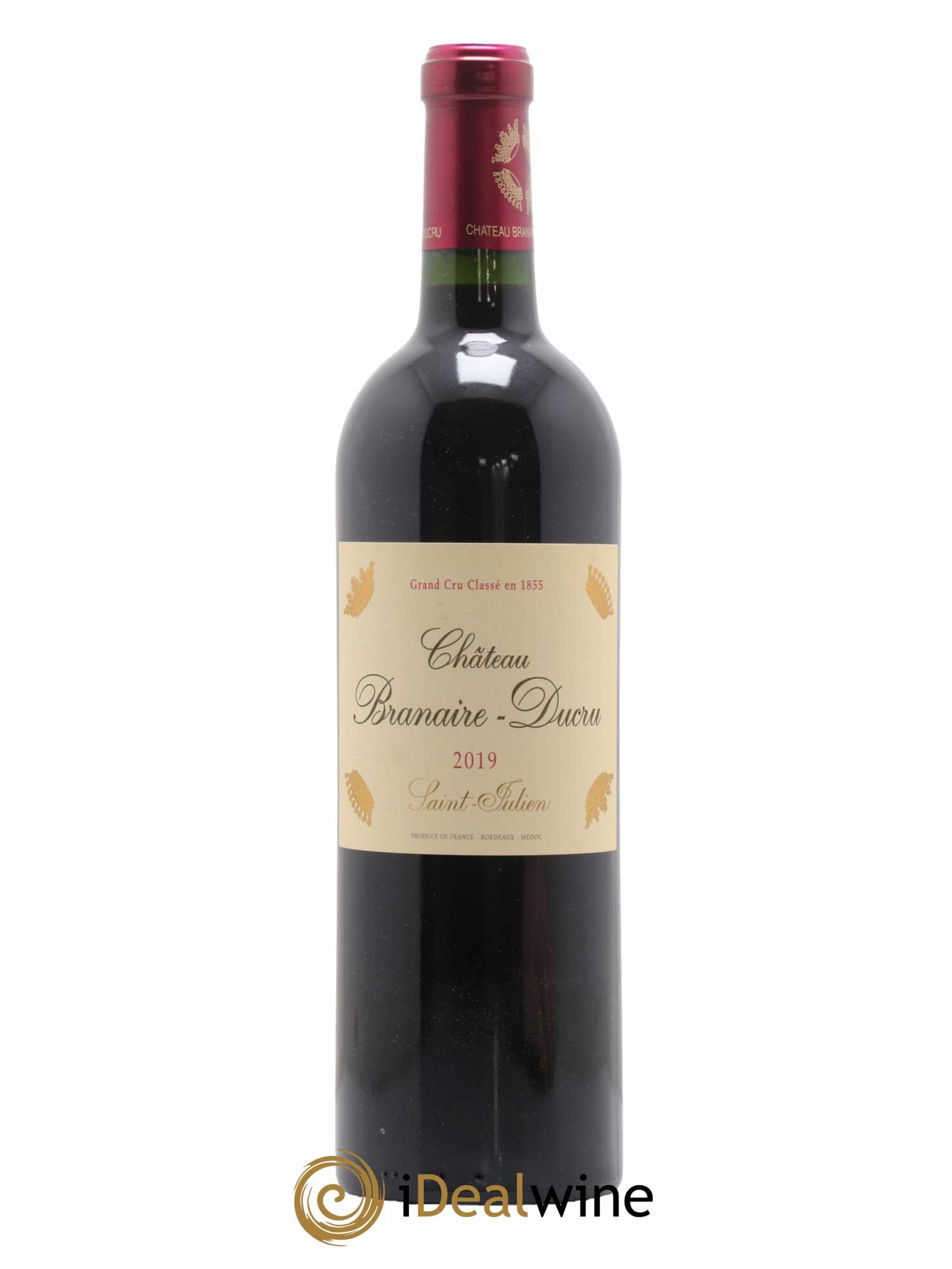 Château Branaire Ducru 4ème Grand Cru Classé 2019 - Lot de 1 bouteille - 0