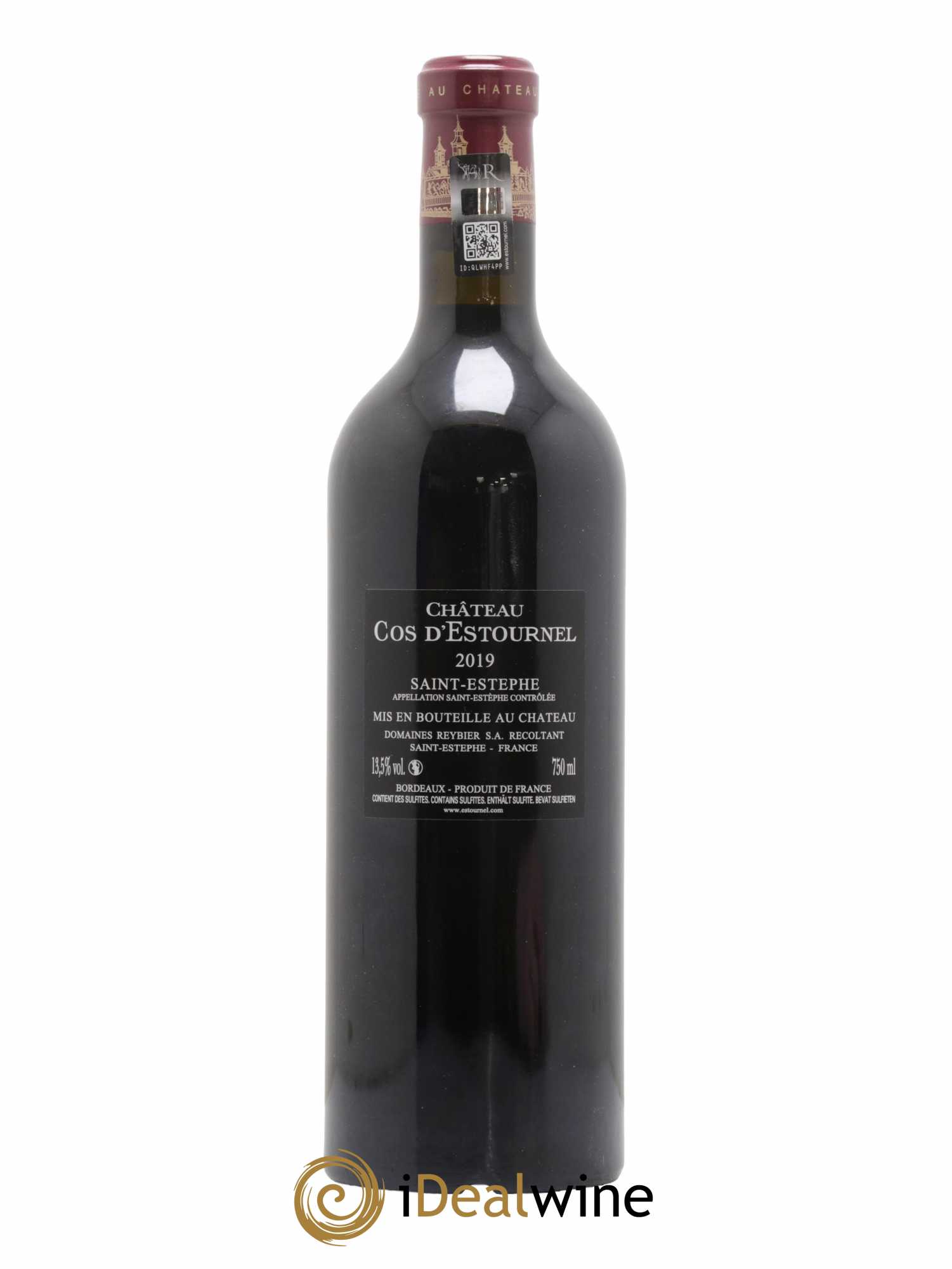 Cos d'Estournel 2ème Grand Cru Classé 2019 - Lot de 1 bouteille - 1