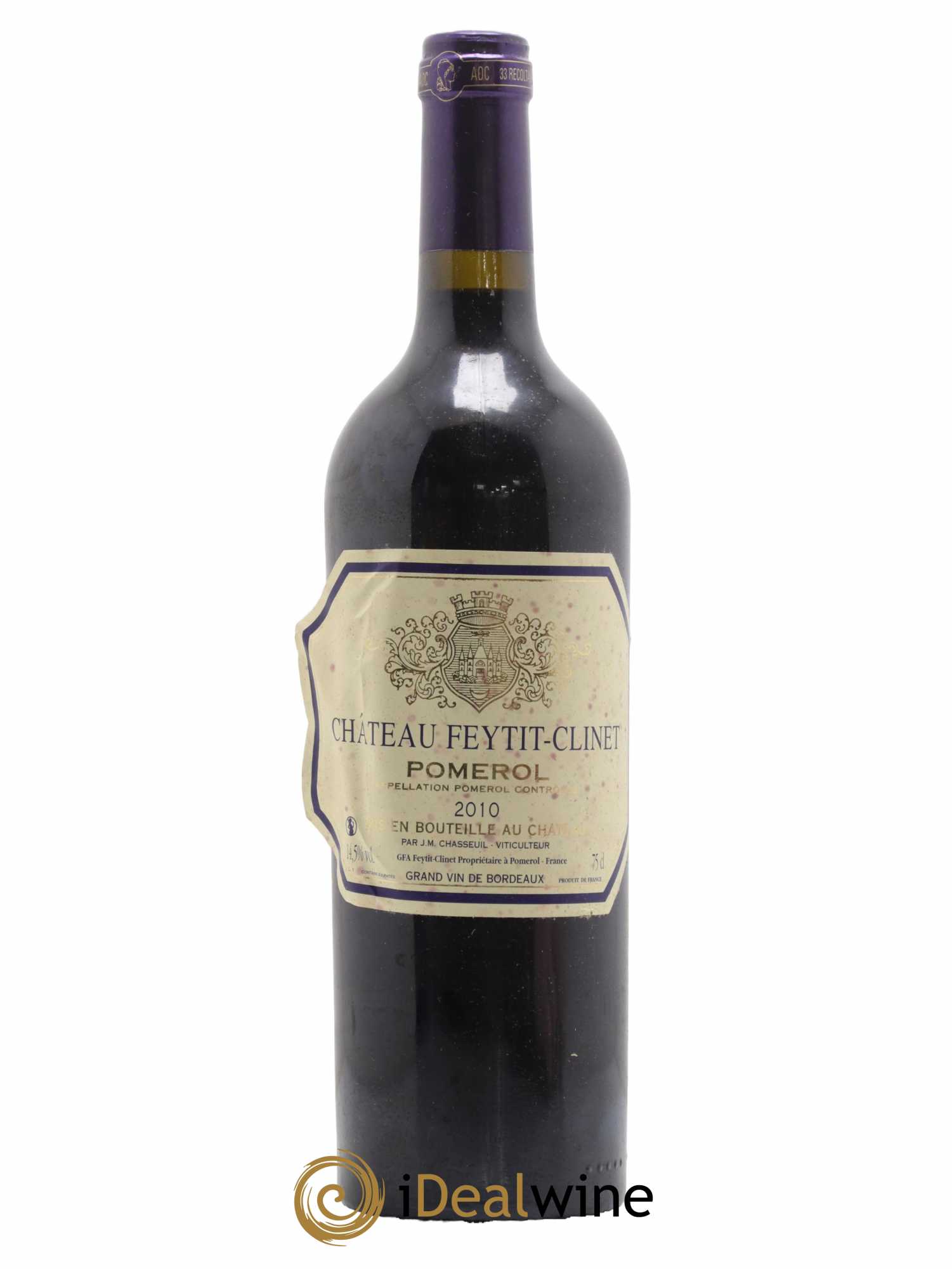 Château Feytit-Clinet 2010 - Lot de 1 bouteille - 0