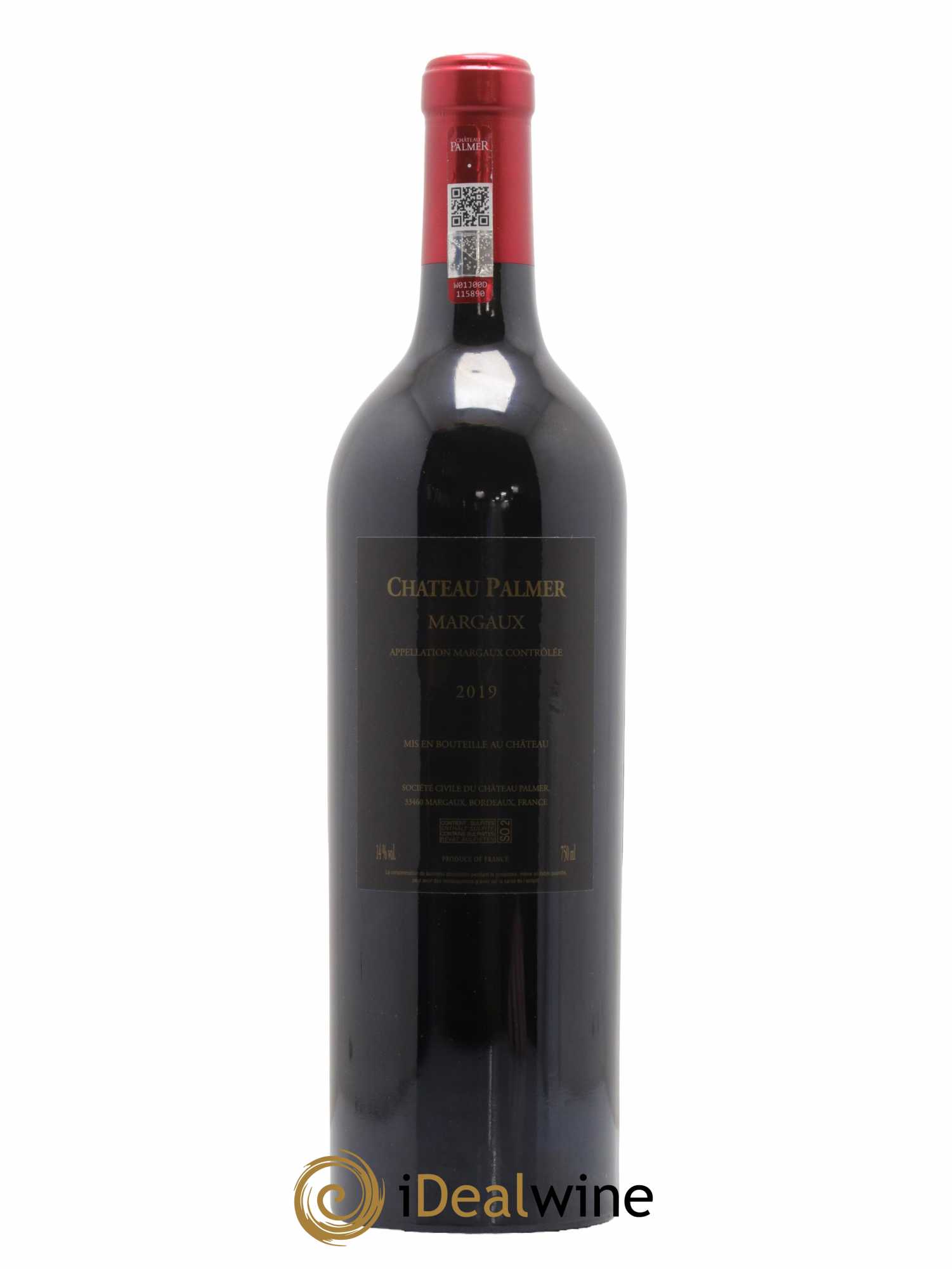 Château Palmer 3ème Grand Cru Classé 2019 - Lot de 1 bouteille - 1
