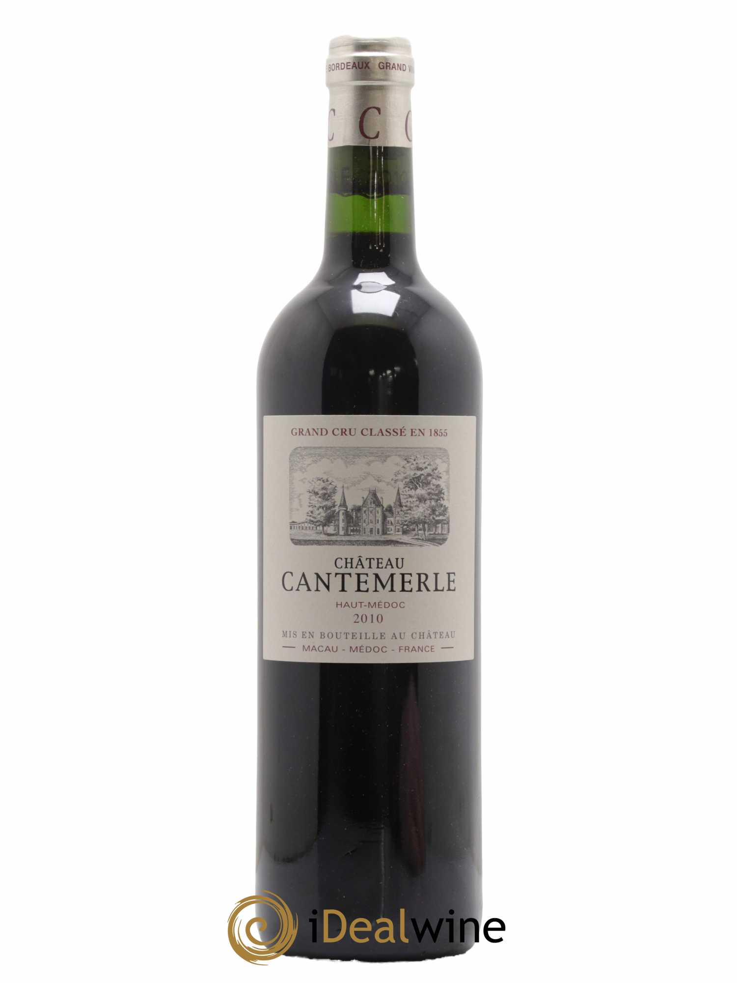 Château Cantemerle 5ème Grand Cru Classé 2010 - Lot de 1 bouteille - 0