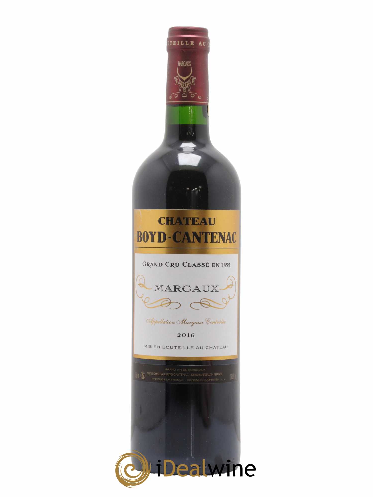 Château Boyd Cantenac 3ème Grand Cru Classé 2016 - Lot de 1 bouteille - 0
