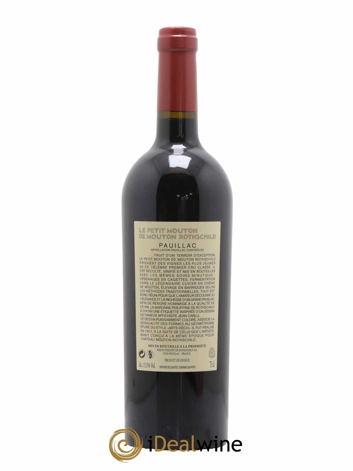 Petit Mouton Second Vin 2016 - Lot de 1 bouteille - 1