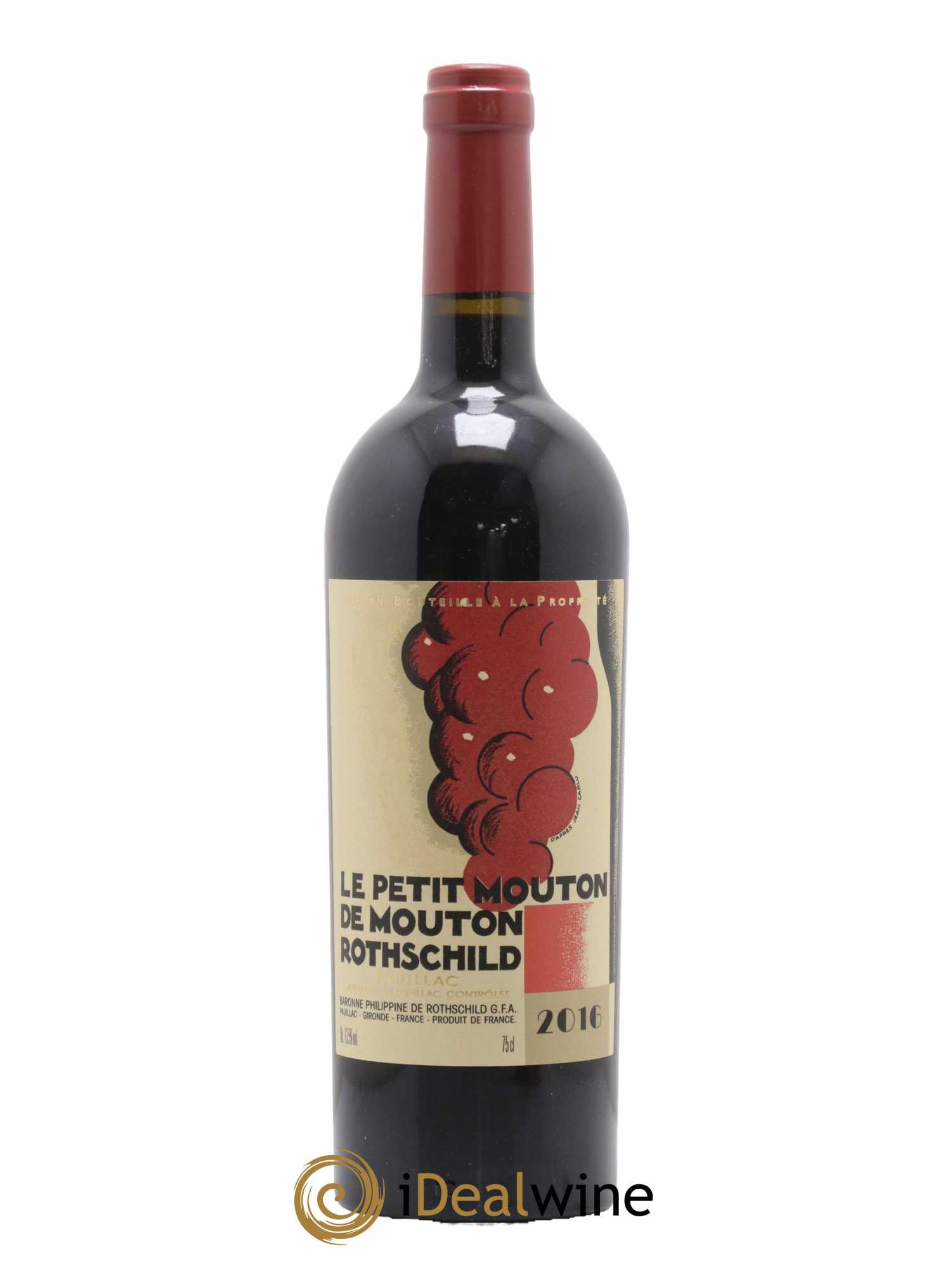 Petit Mouton Second Vin 2016 - Lot de 1 bouteille - 0