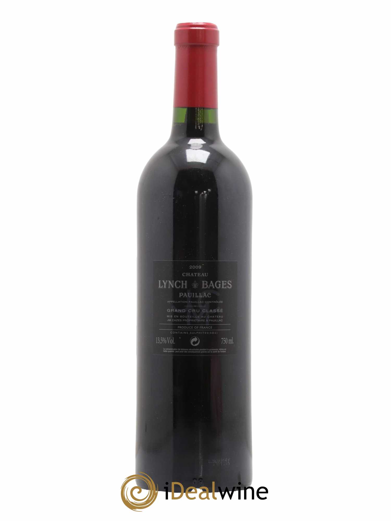Château Lynch Bages 5ème Grand Cru Classé 2009 - Lot de 1 bouteille - 1