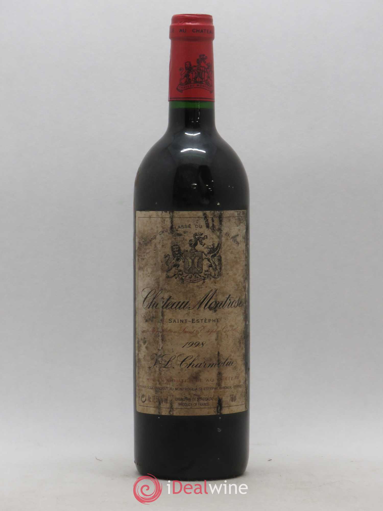 Château Montrose 2ème Grand Cru Classé 1998 - Lot de 1 bouteille - 0