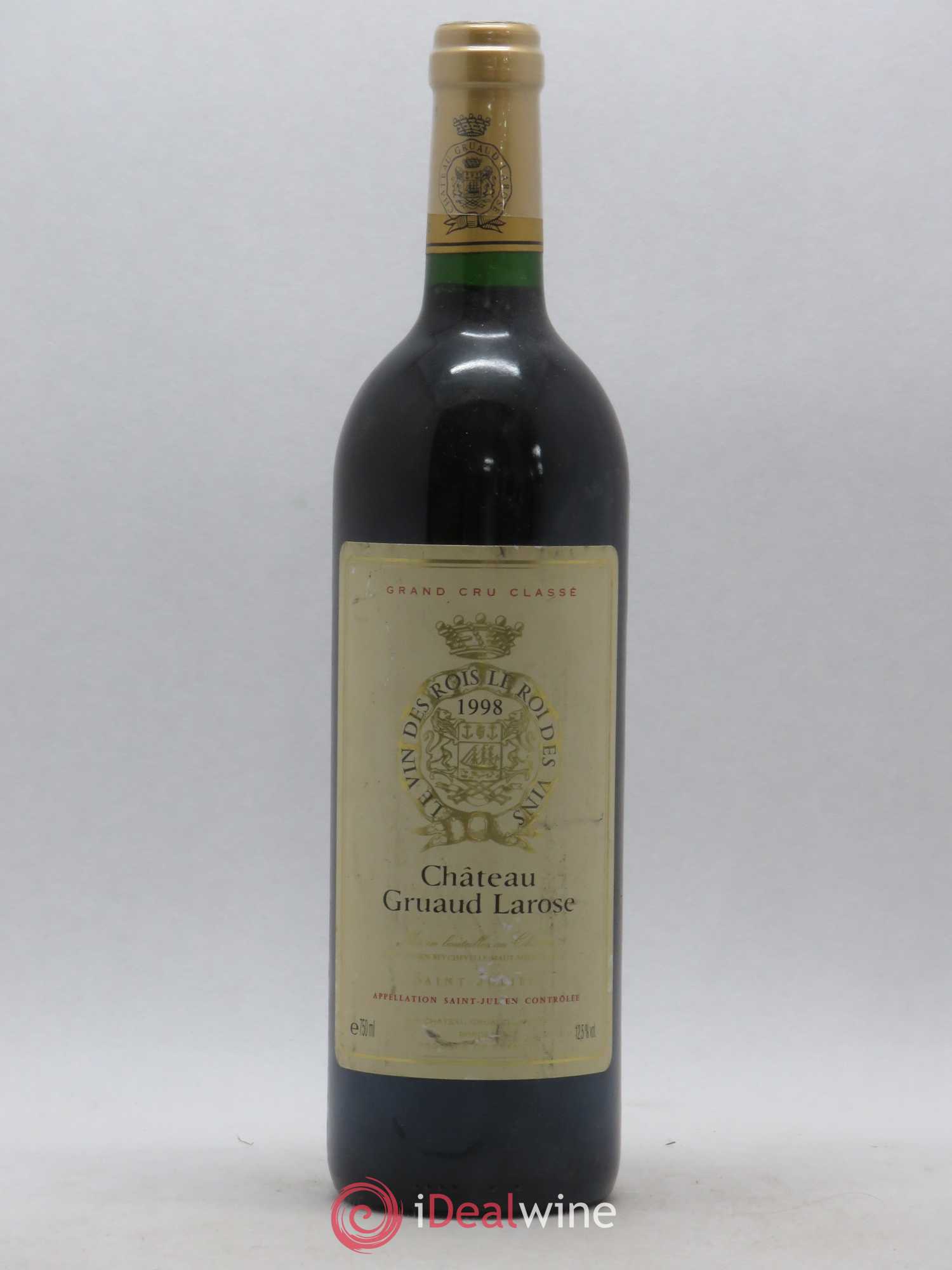Château Gruaud Larose 2ème Grand Cru Classé 1998 - Lot de 1 bouteille - 0