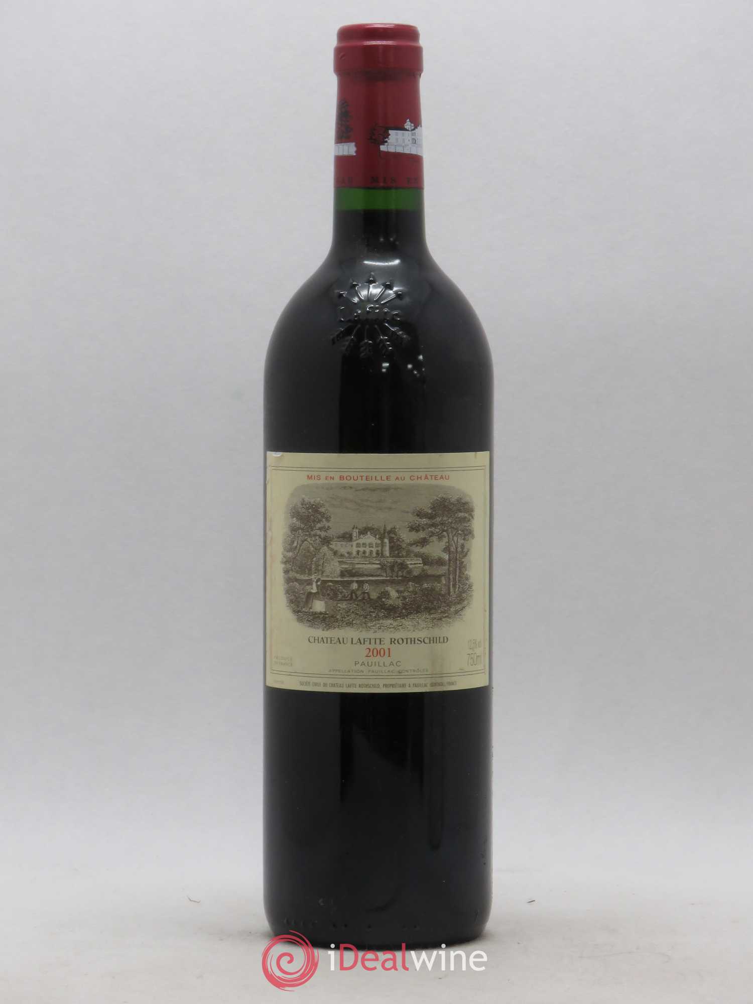 Château Lafite Rothschild 1er Grand Cru Classé 2001 - Lot de 1 bouteille - 0