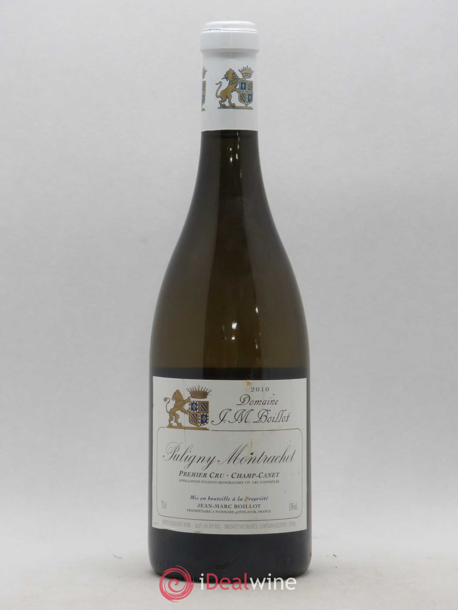 Puligny-Montrachet 1er Cru Champ-Canet Jean-Marc Boillot 2010 - Lotto di 1 bottiglia - 0