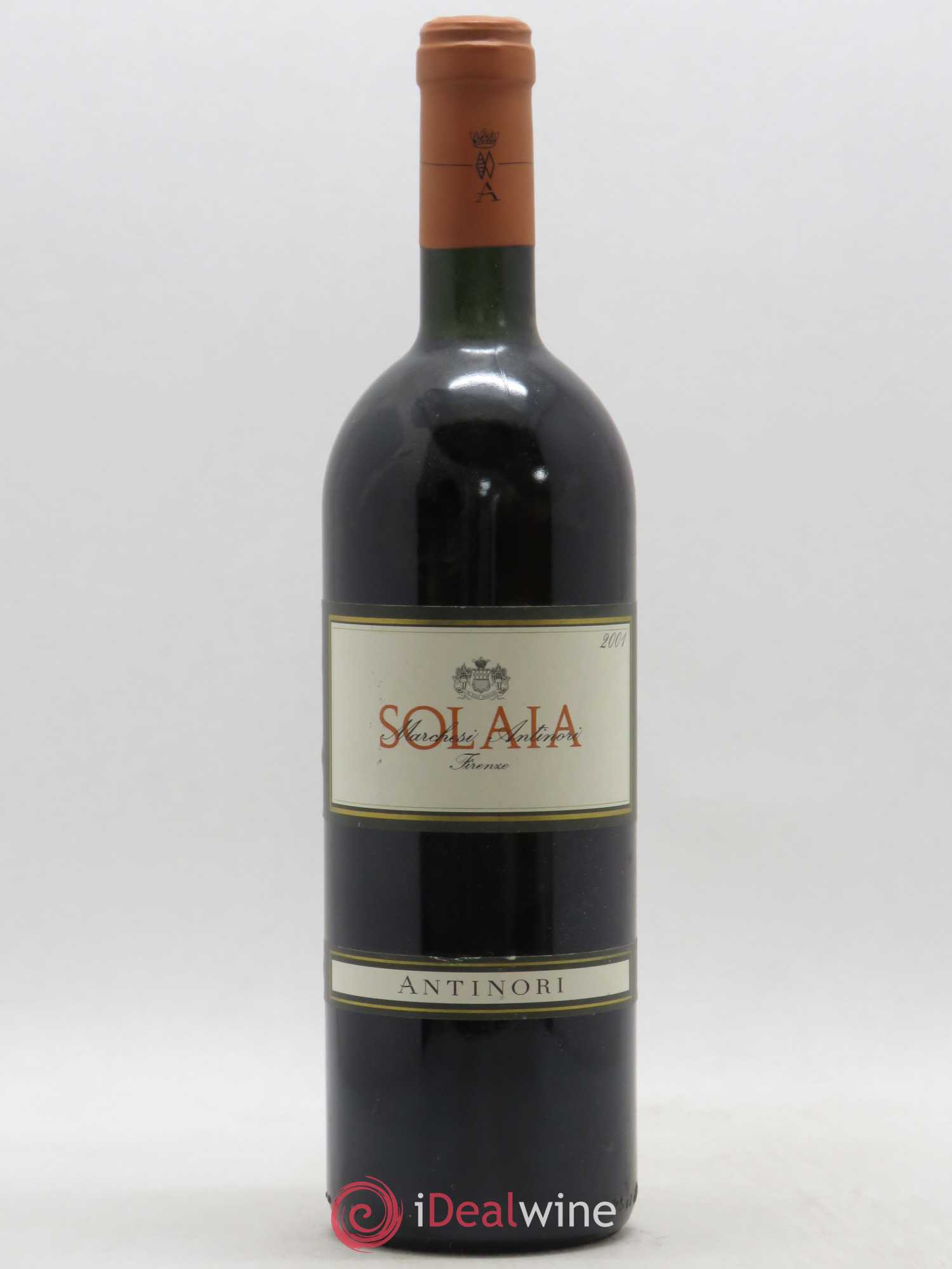 Toscana IGT Solaia Tenuta Tignanello - Marchesi Antinori 2001 - Lot de 1 bouteille - 0