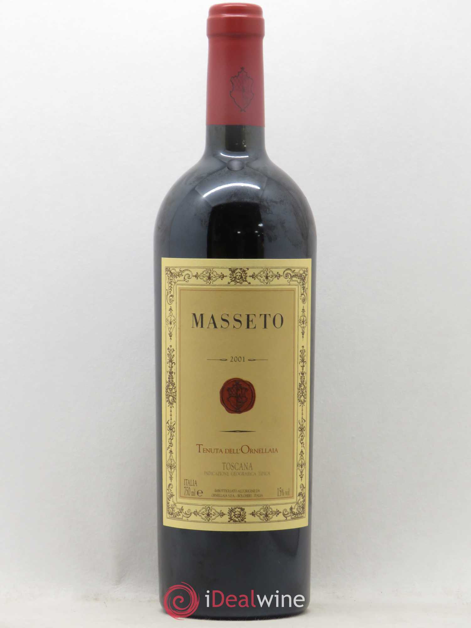 Toscana IGT Tenuta Dell'Ornellaia Masseto Frescobaldi 2001 - Lot de 1 bouteille - 0