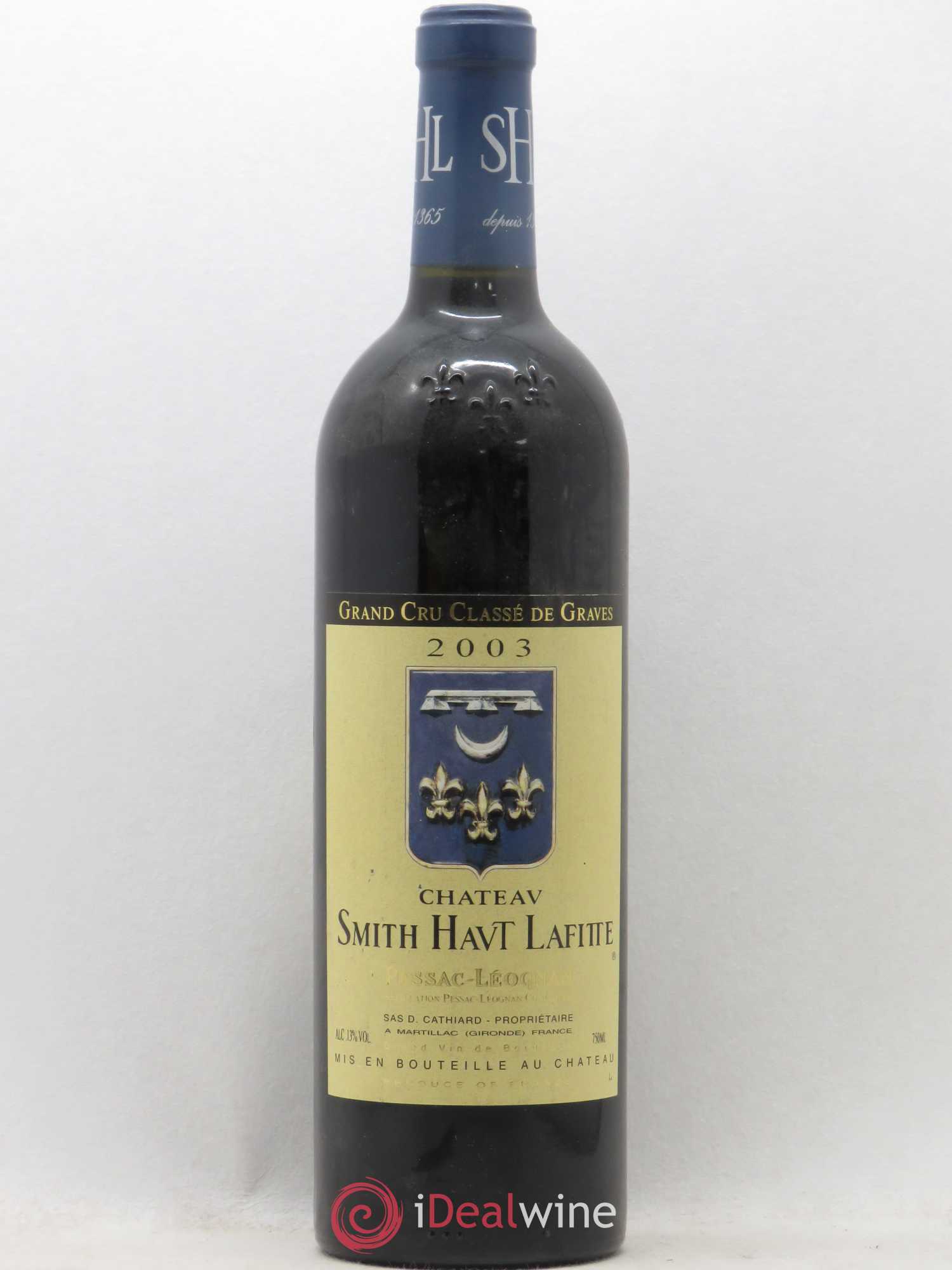 Château Smith Haut Lafitte Cru Classé de Graves 2003 - Lot de 1 bouteille - 0