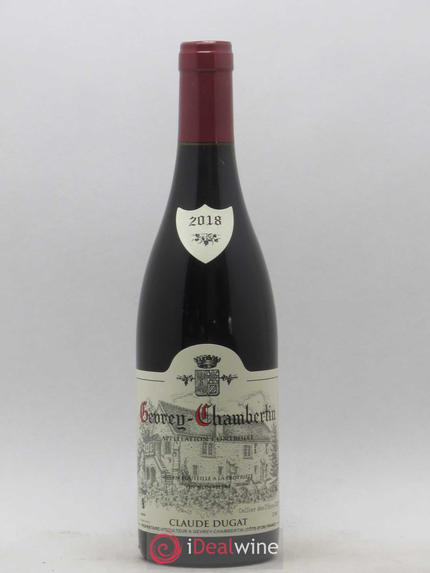 Gevrey-Chambertin Claude Dugat 2018 - Lot de 1 bouteille - 0