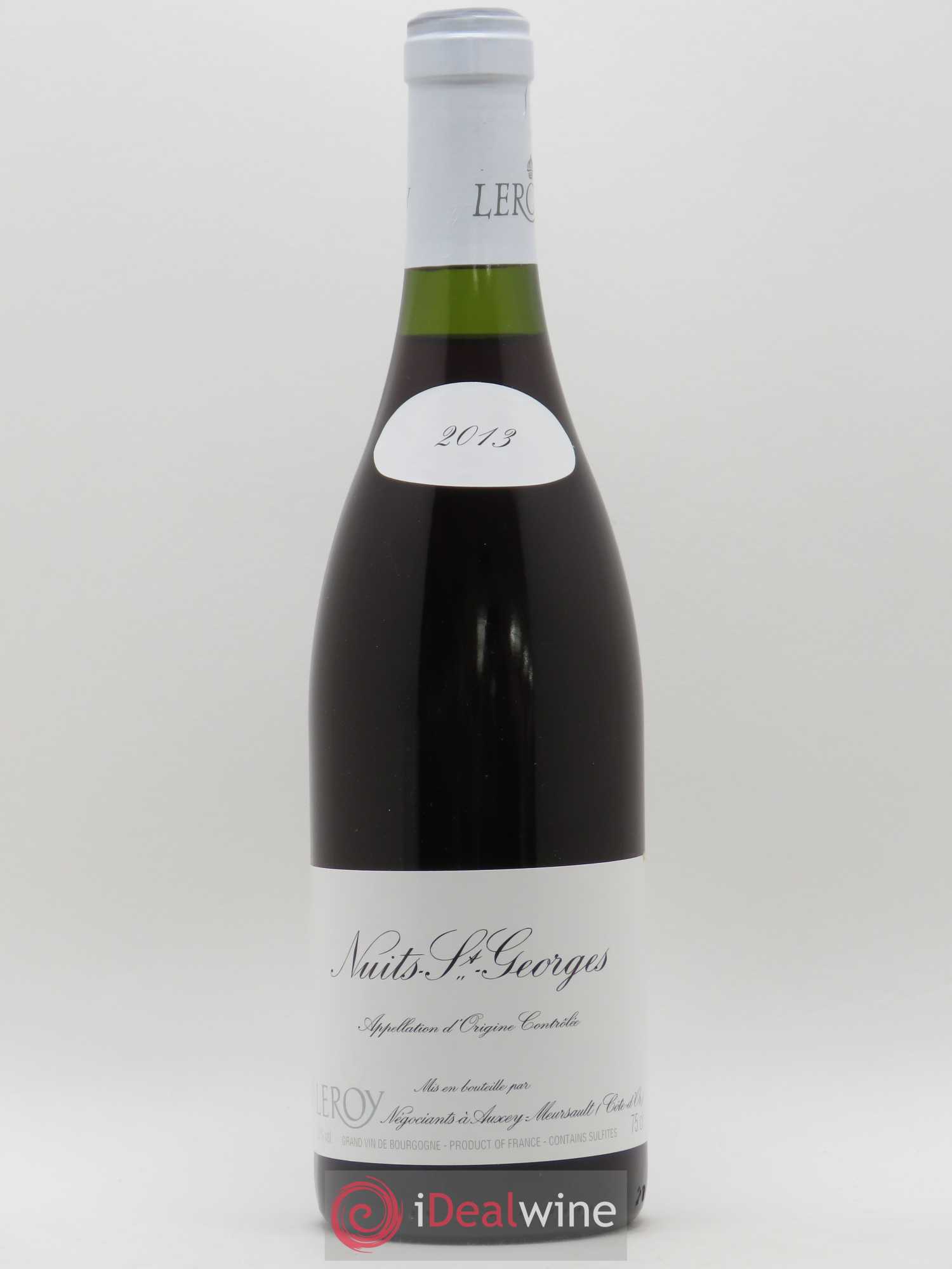 Nuits-Saint-Georges Leroy SA 2013 - Lot de 1 bouteille - 0
