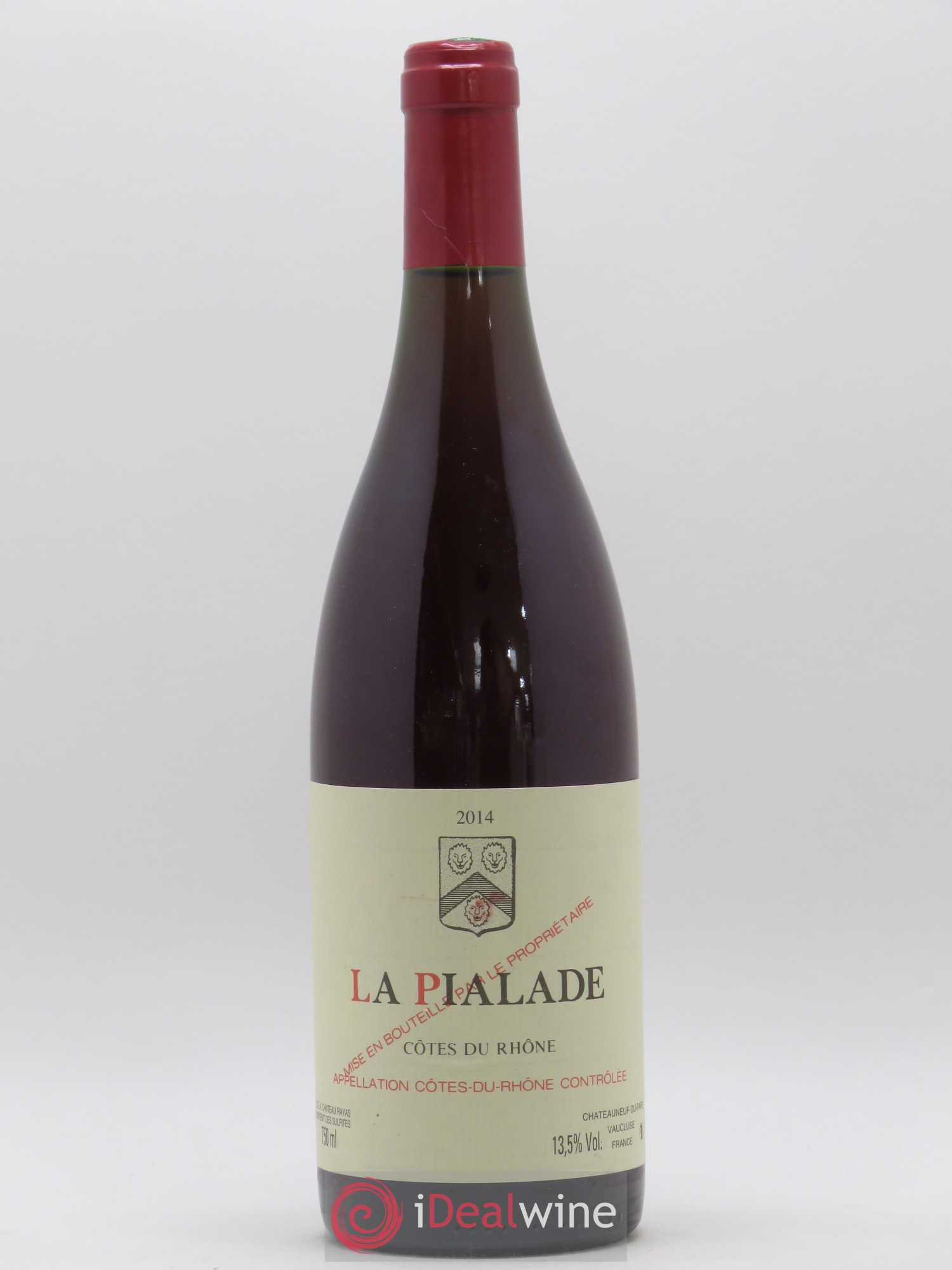 Côtes-du-Rhône La Pialade Emmanuel Reynaud 2014 - Lot de 1 bouteille - 0