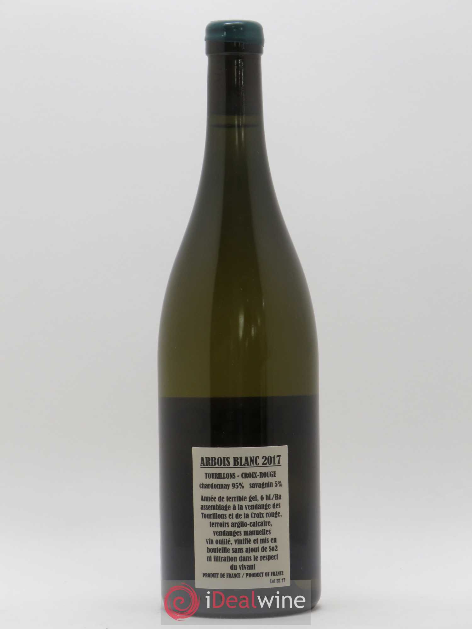 Arbois Tourillons-Croix Rouge Adeline Houillon et Renaud Bruyère 2017 - Posten von 1 Flasche - 1