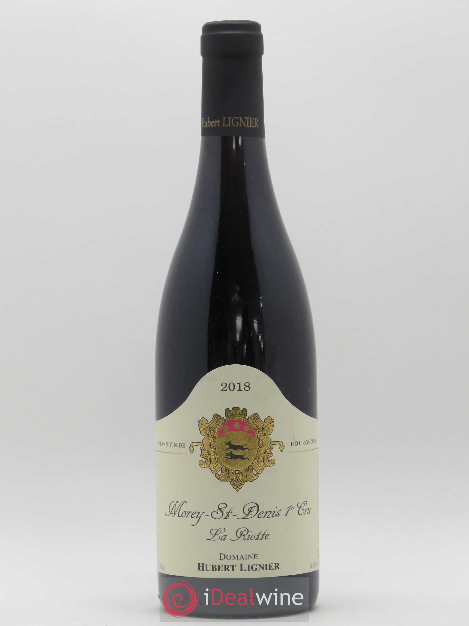 Morey-Saint-Denis 1er Cru La Riotte Hubert Lignier (Domaine) 2018 - Lot de 1 bouteille - 0