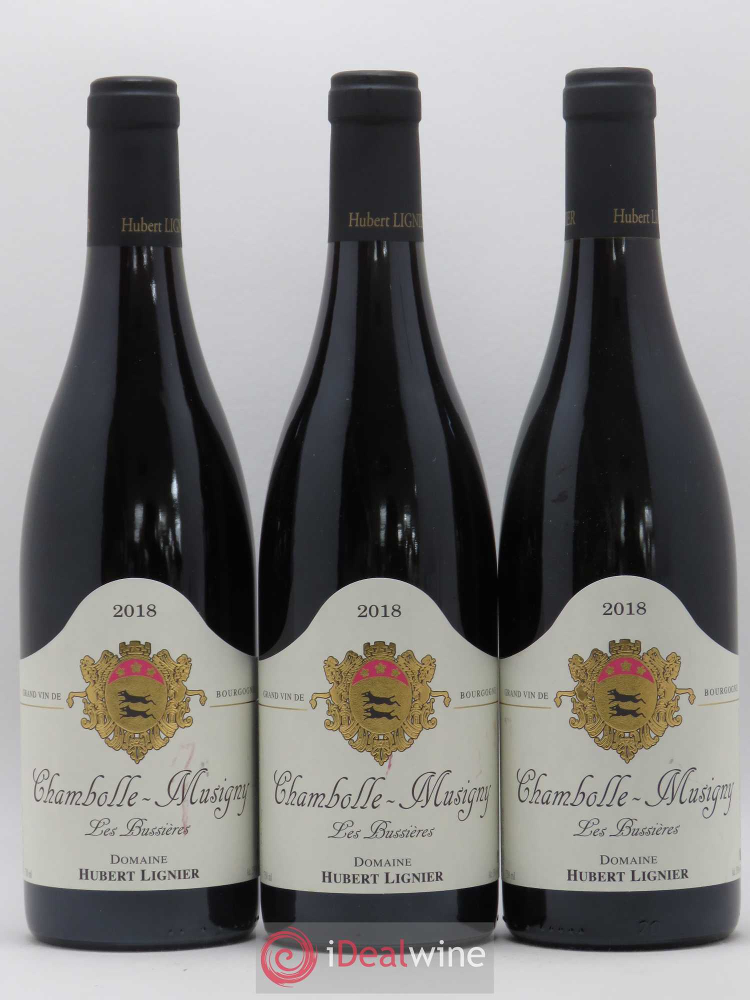 Chambolle-Musigny Les Bussières Hubert Lignier (Domaine) 2018 - Lot de 3 bouteilles - 0