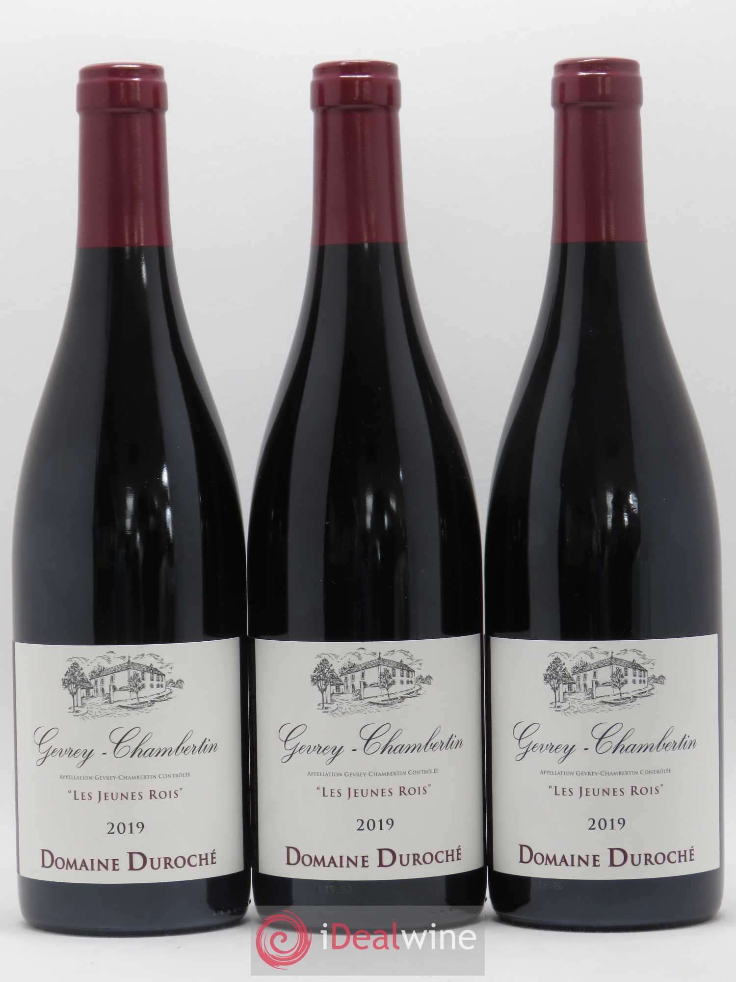 Gevrey-Chambertin Les Jeunes Rois Duroché (Domaine) 2019 - Lot de 3 bouteilles - 0