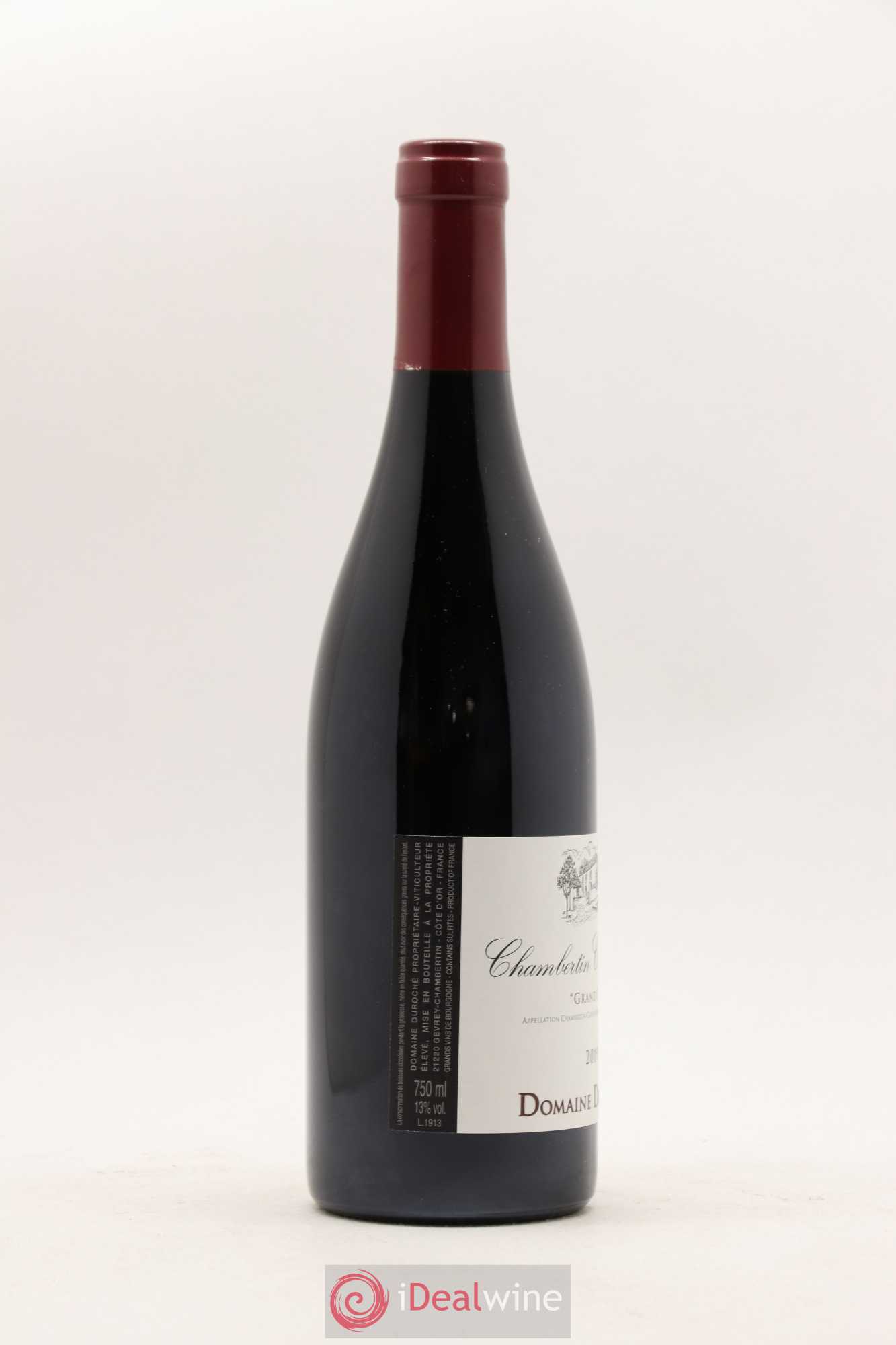 Chambertin Clos de Bèze Grand Cru Domaine Duroché 2019 - Lot de 1 bouteille - 1