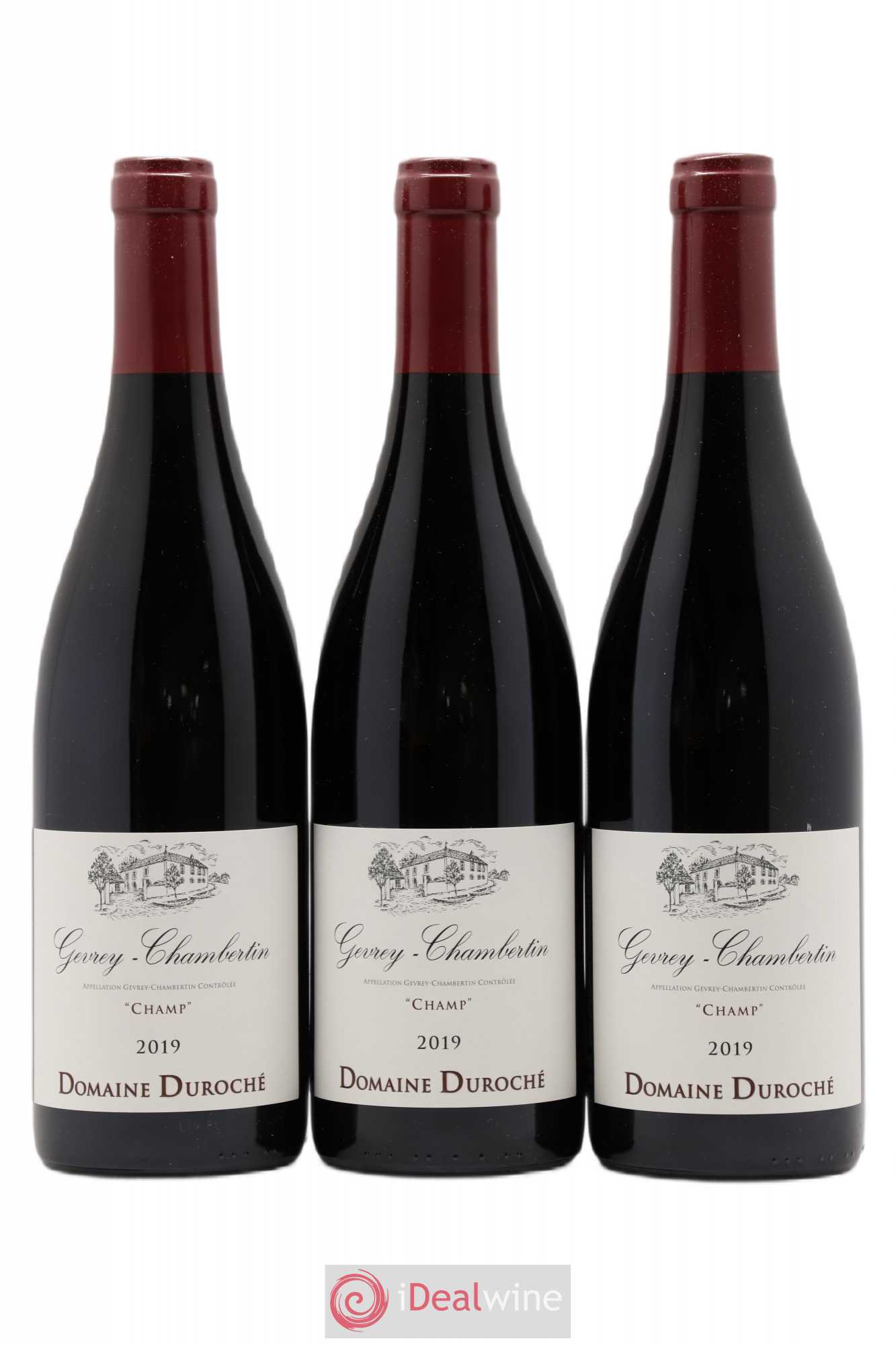 Gevrey-Chambertin Champ Duroché (Domaine) 2019 - Lot de 3 bouteilles - 0