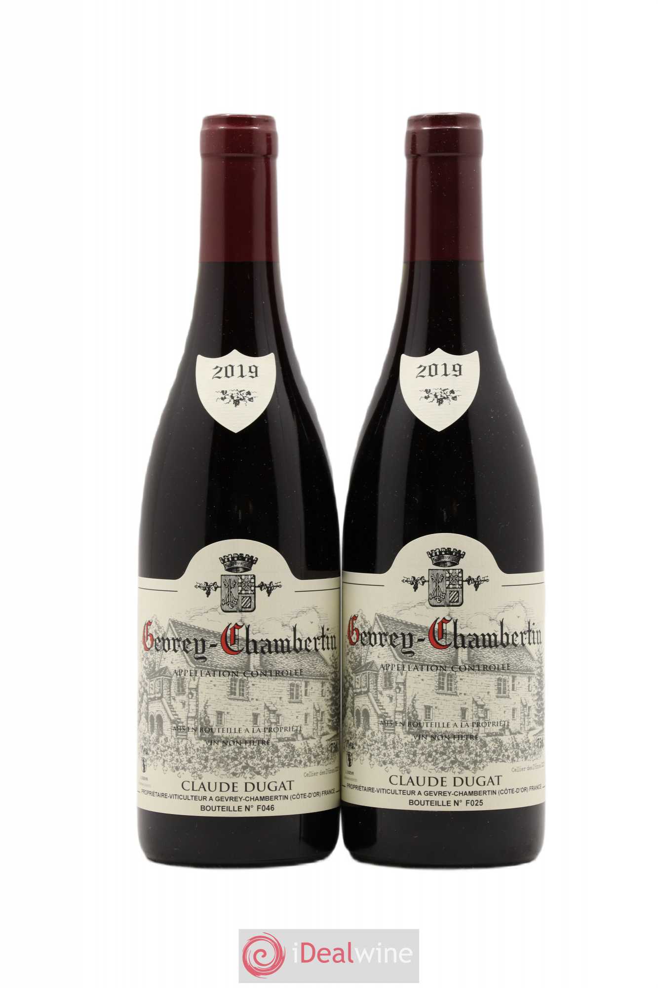 Gevrey-Chambertin Claude Dugat 2019 - Lot de 2 bouteilles - 0