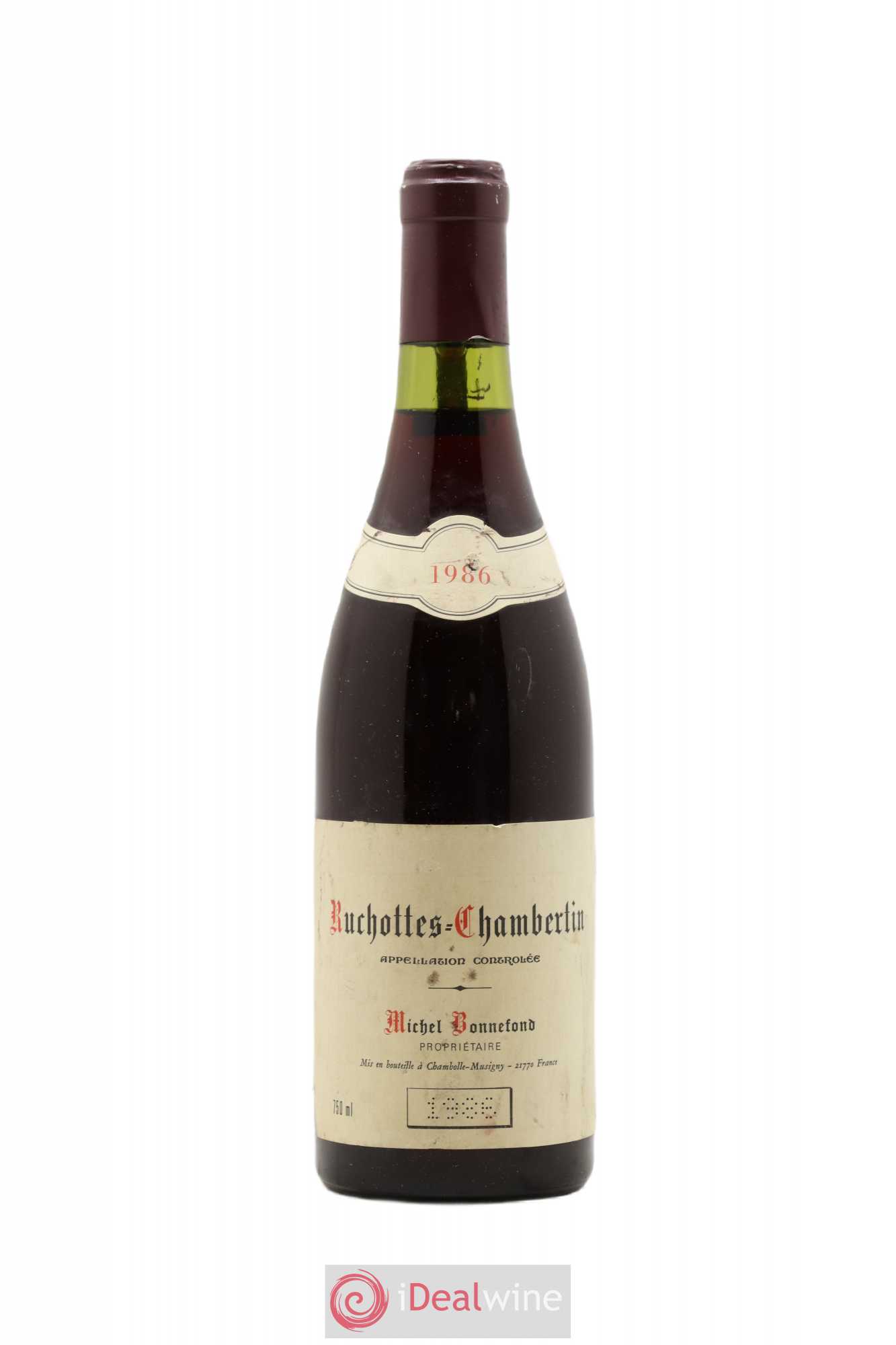 Ruchottes-Chambertin Grand Cru Michel Bonnefond 1986 - Lot de 1 bouteille - 0