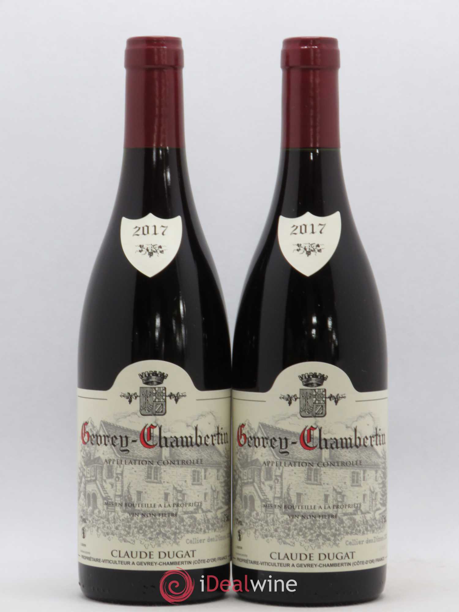Gevrey-Chambertin Claude Dugat 2017 - Lot de 2 bouteilles - 0