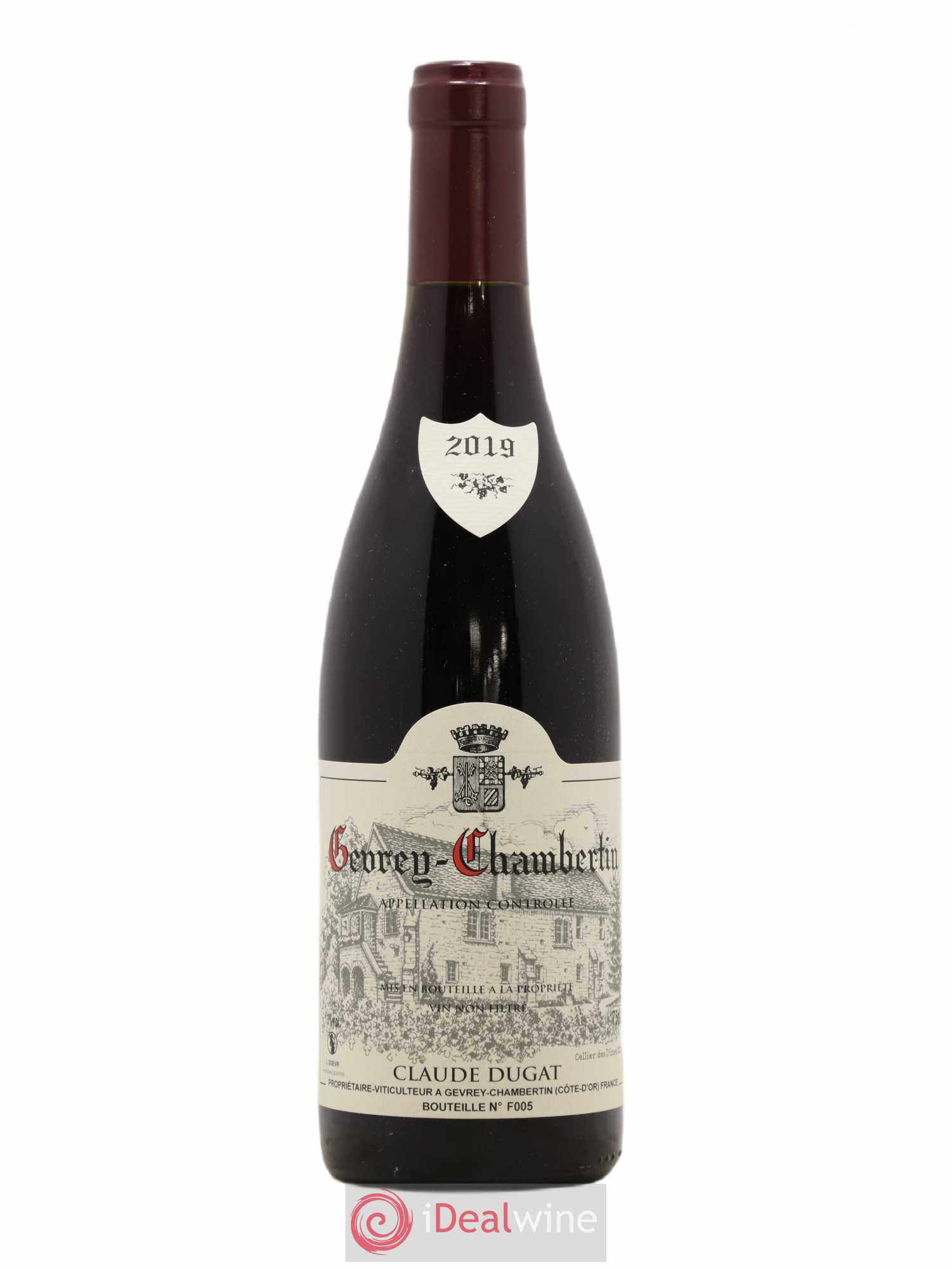 Gevrey-Chambertin Claude Dugat 2019 - Lot de 1 bouteille - 0