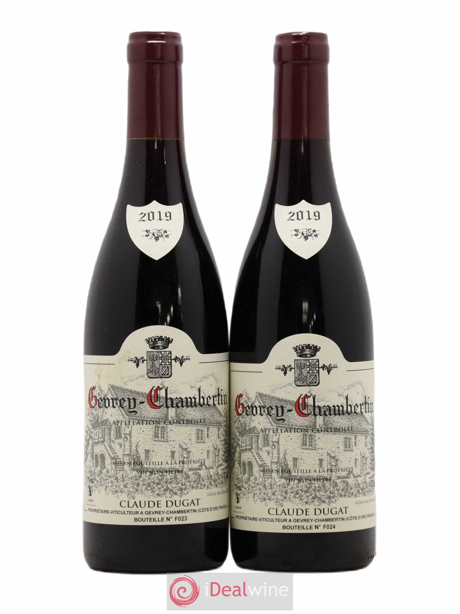 Gevrey-Chambertin Claude Dugat 2019 - Lot de 2 bouteilles - 0