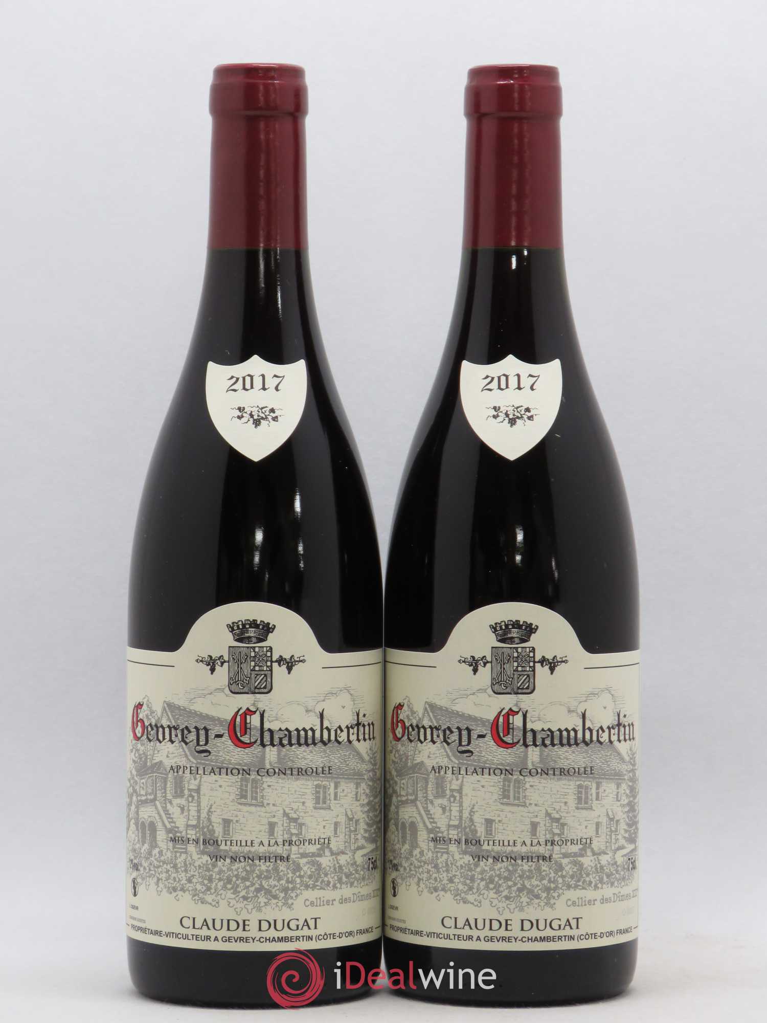 Gevrey-Chambertin Claude Dugat 2017 - Posten von 2 Flaschen - 0