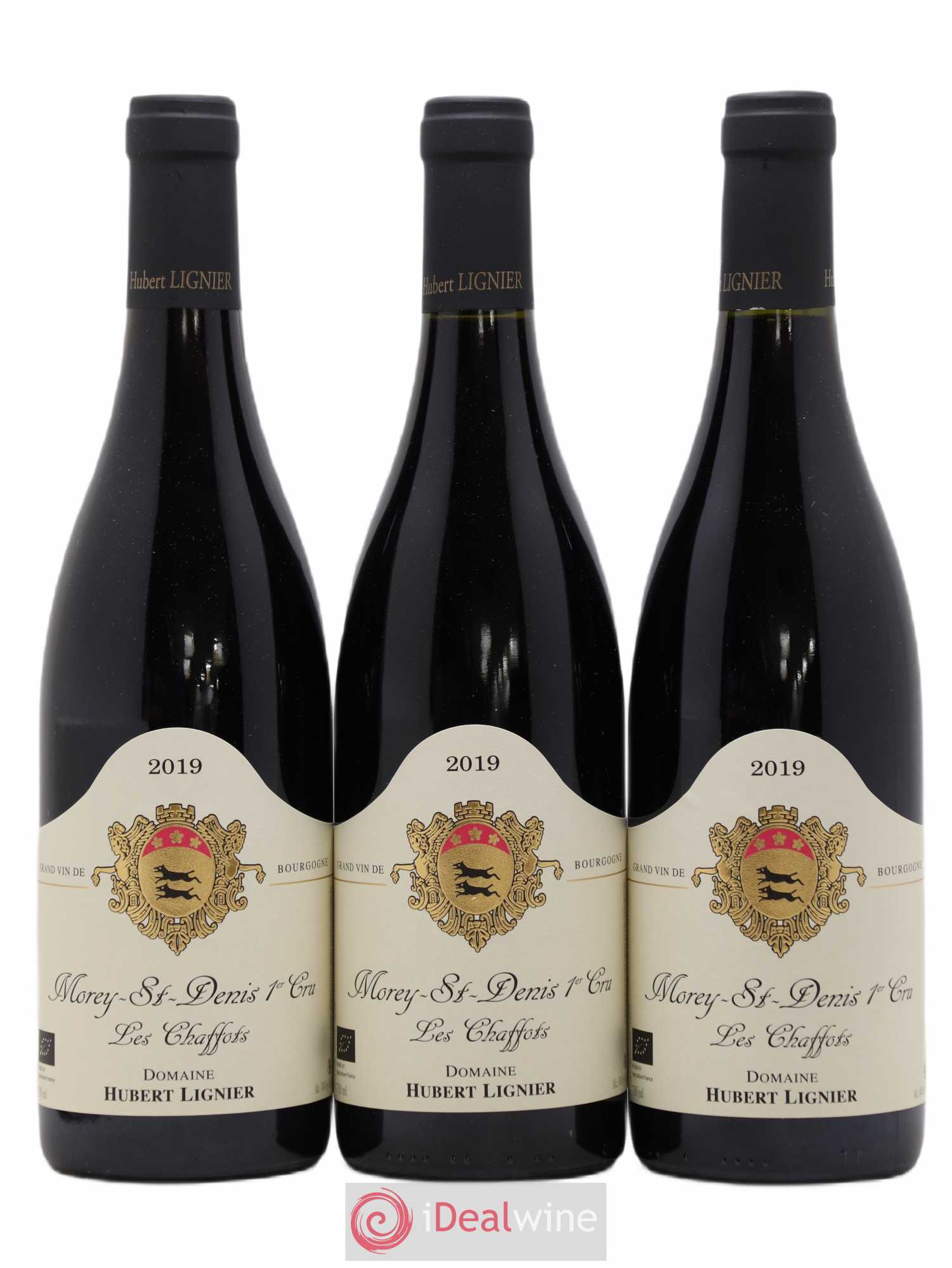Morey-Saint-Denis 1er Cru Les Chaffots Hubert Lignier (Domaine) 2019 - Lot de 3 bouteilles - 0