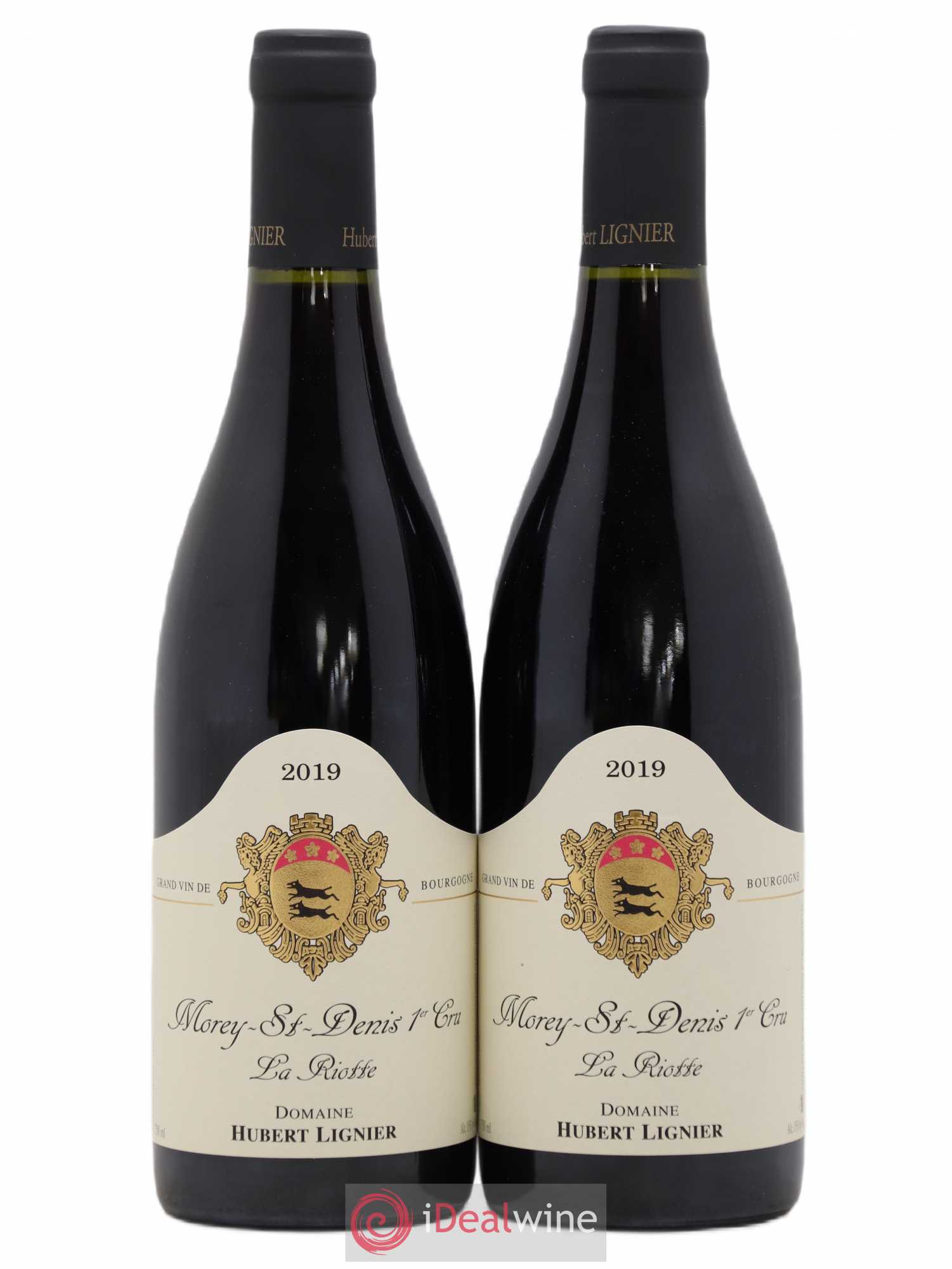 Morey-Saint-Denis 1er Cru La Riotte Hubert Lignier (Domaine) 2019 - Lot de 2 bouteilles - 0