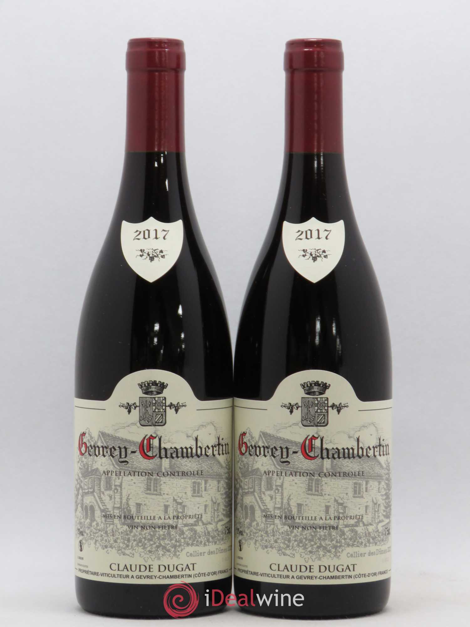 Gevrey-Chambertin Claude Dugat 2017 - Posten von 2 Flaschen - 0