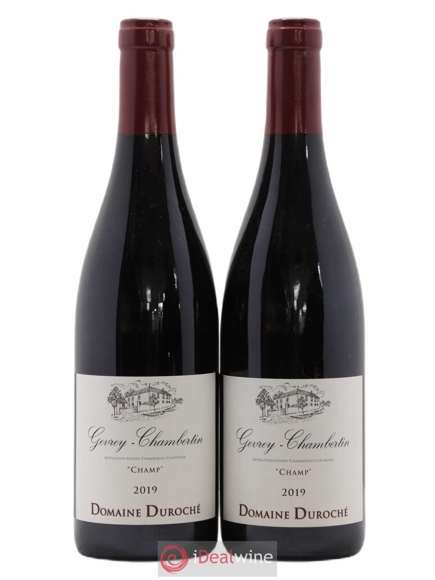 Gevrey-Chambertin Champ Duroché (Domaine) Champ Durocher 2019 - Lot de 2 bouteilles - 0