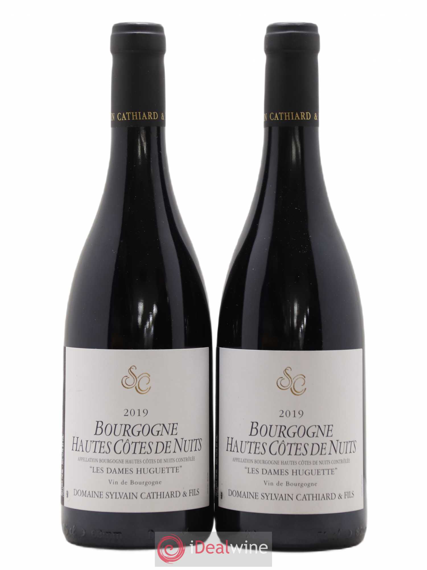 Hautes-Côtes de Nuits Dames Huguette Sylvain Cathiard 2019 - Posten von 2 Flaschen - 0