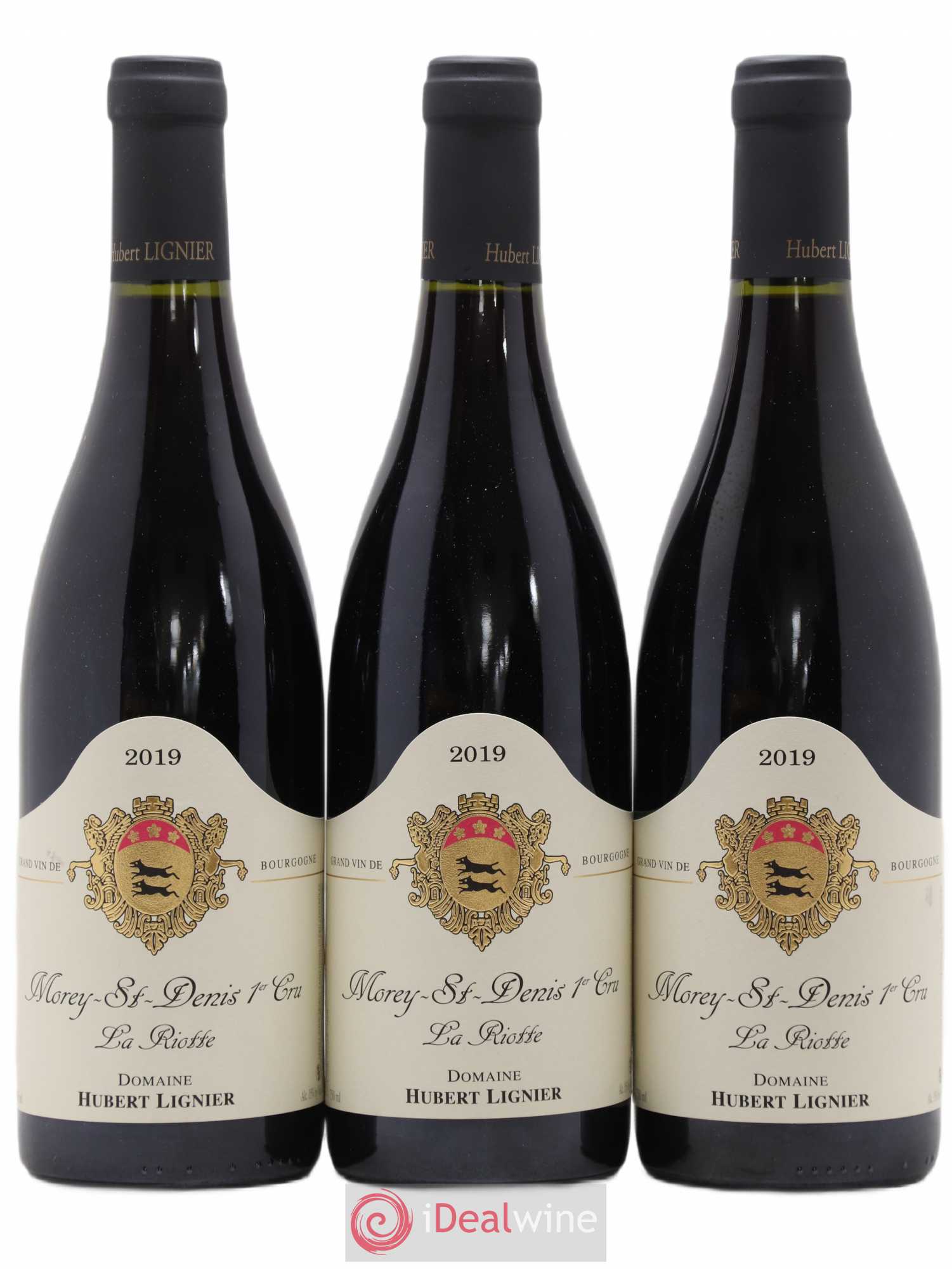 Morey-Saint-Denis 1er Cru La Riotte Hubert Lignier (Domaine) 2019 - Lot de 3 bouteilles - 0