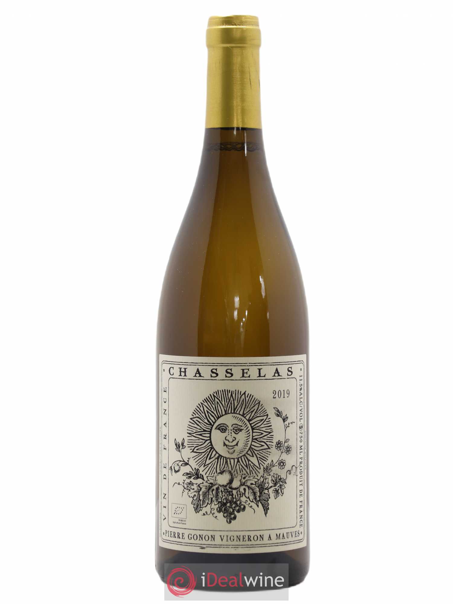 Vin de France Chasselas Pierre Gonon 2019 - Posten von 1 Flasche - 0