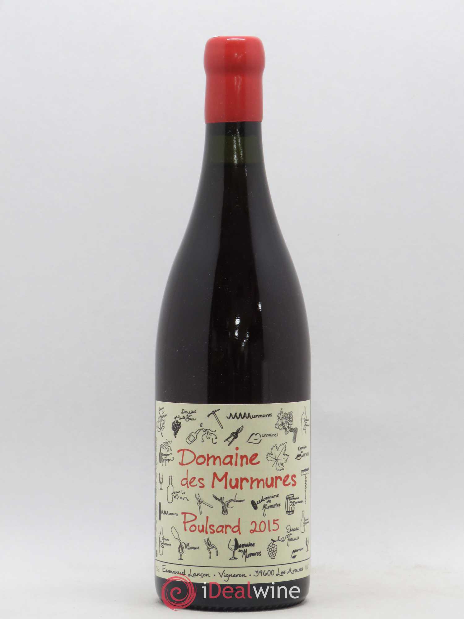 Arbois Poulsard Domaine des Murmures 2015 - Posten von 1 Flasche - 0