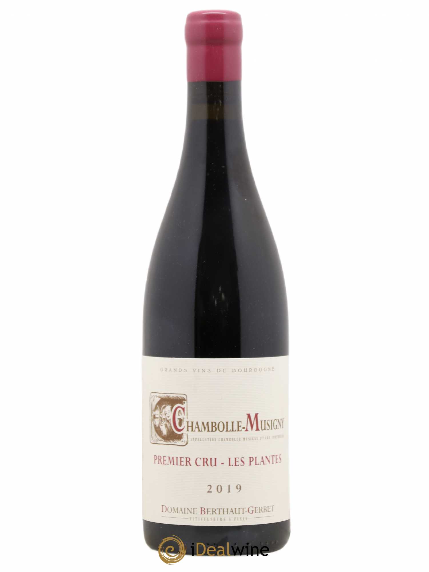 Chambolle-Musigny 1er Cru Les Plantes Berthaut Gerbet (Domaine) 2019 - Lot de 1 bouteille - 0