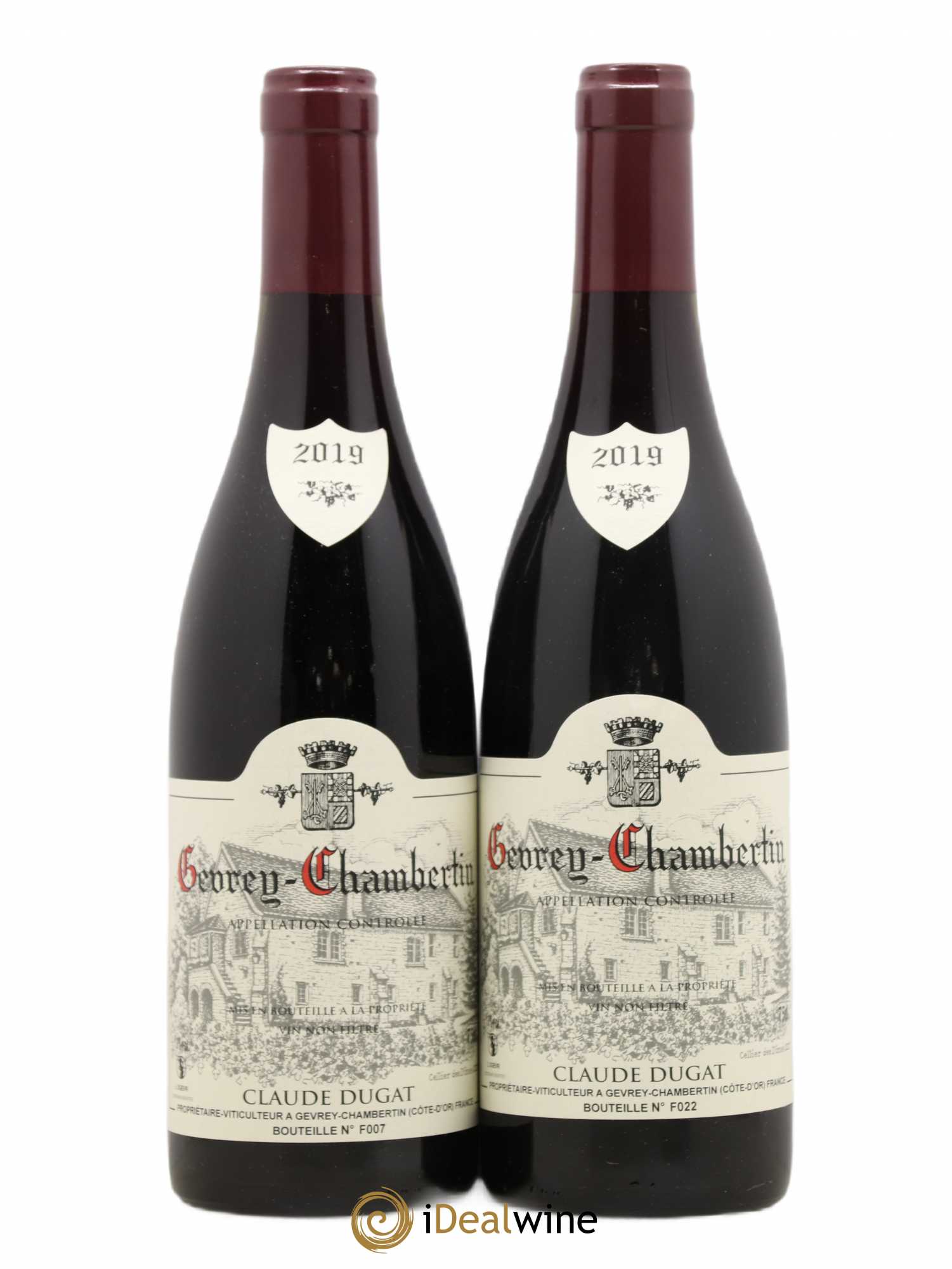 Gevrey-Chambertin Claude Dugat 2019 - Lot de 2 bouteilles - 0