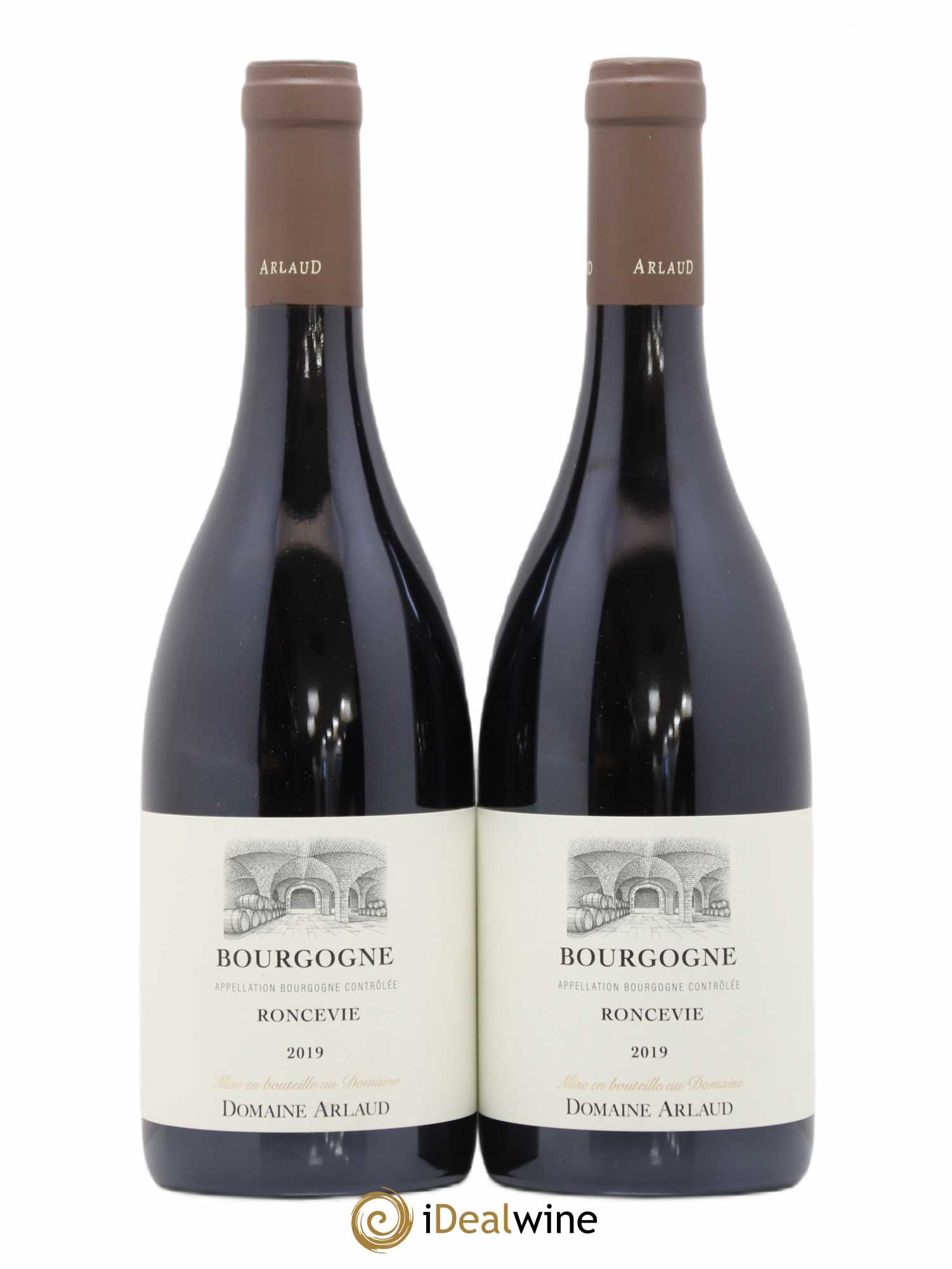Bourgogne Roncevie Arlaud 2019 - Lot de 2 bouteilles - 0