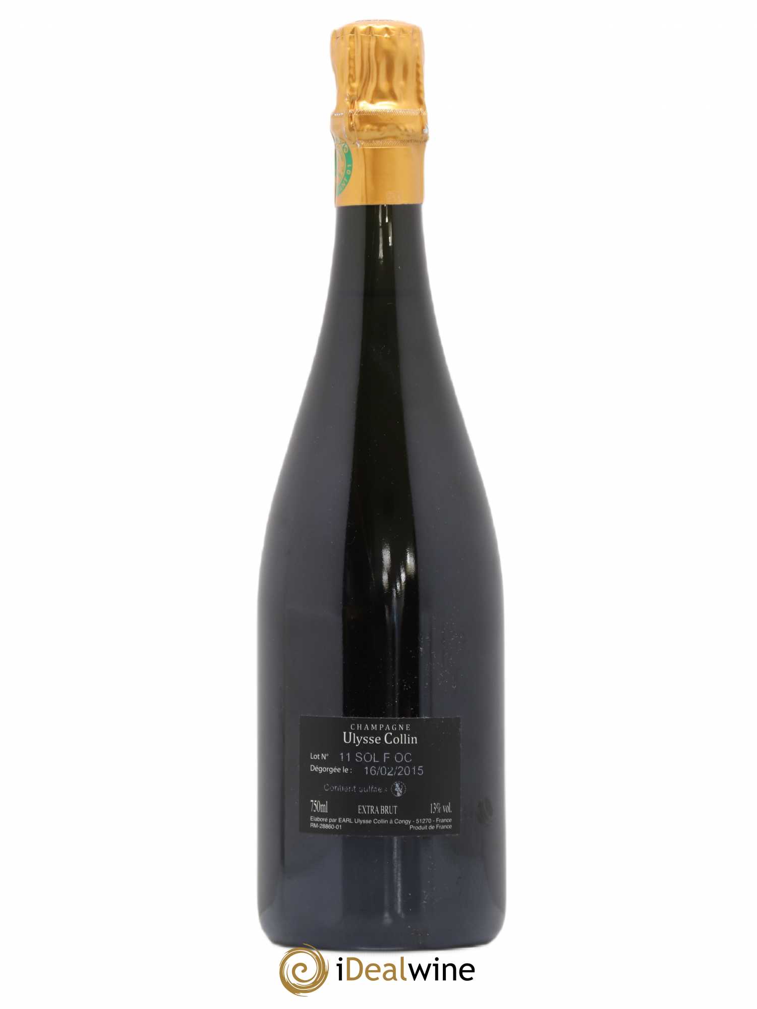 Les Roises Blanc de Blancs Extra-Brut Ulysse Collin - Lot de 1 bouteille - 1