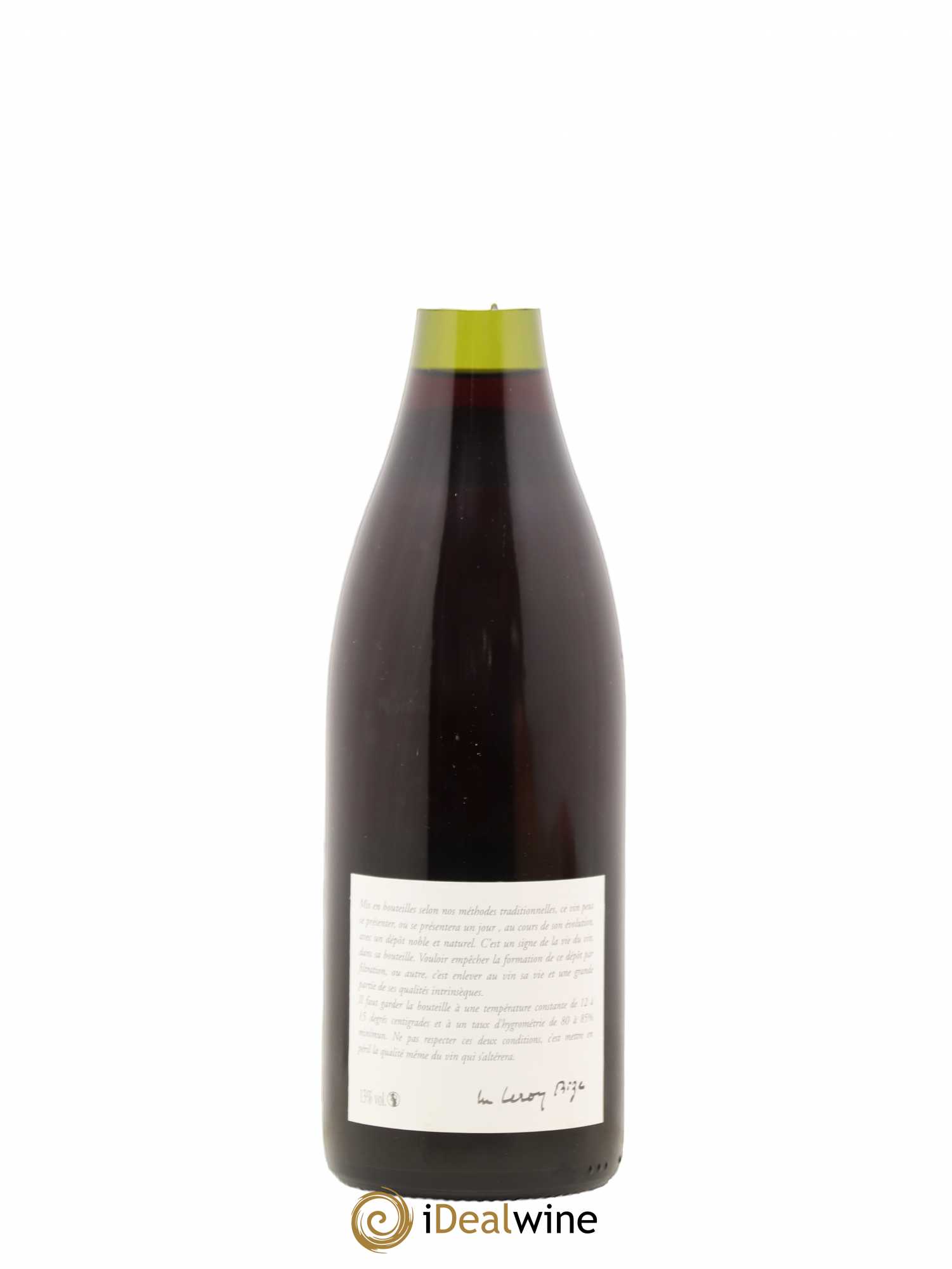 Côte de Nuits-Villages Leroy SA 2013 - Lot de 1 bouteille - 1