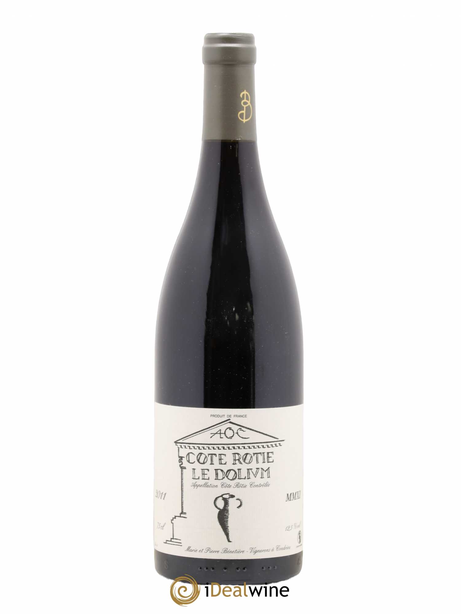 Côte-Rôtie Le Dolium Marie et Pierre Bénetière (Domaine) 2011 - Lot de 1 bouteille - 0